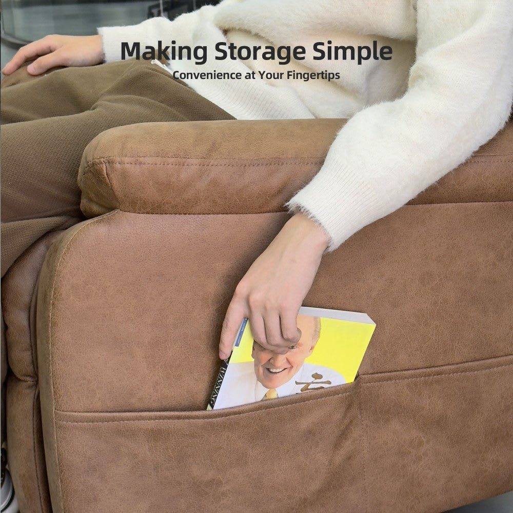 Coolbibila MALIA-RECLINER-BROWN chairs - View #6