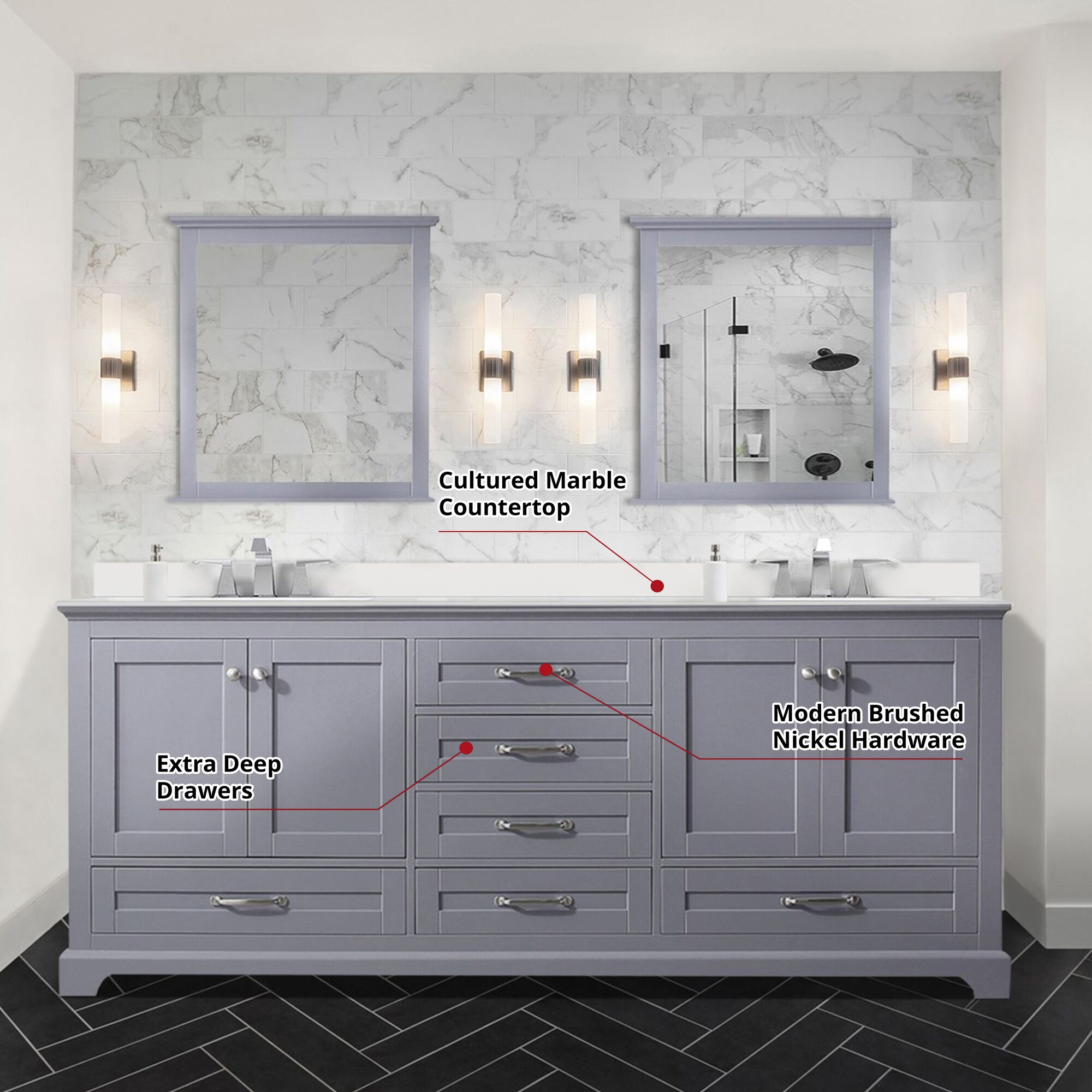 LOVMOR SF-H-B2731P258404 Bath-Vanity-Combo - View #5