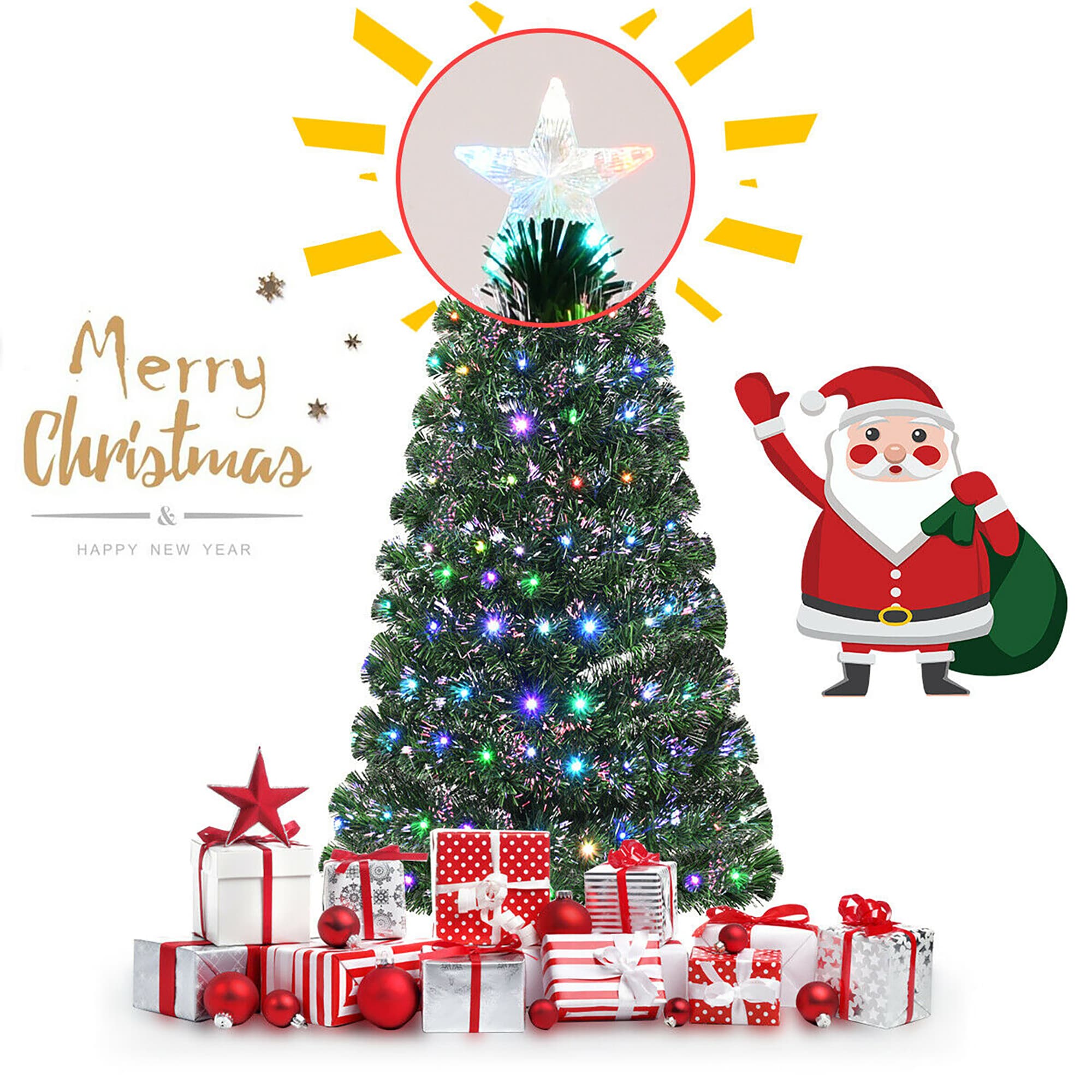 Forclover ALHY-33CM Artificial-Christmas-Trees - View #5