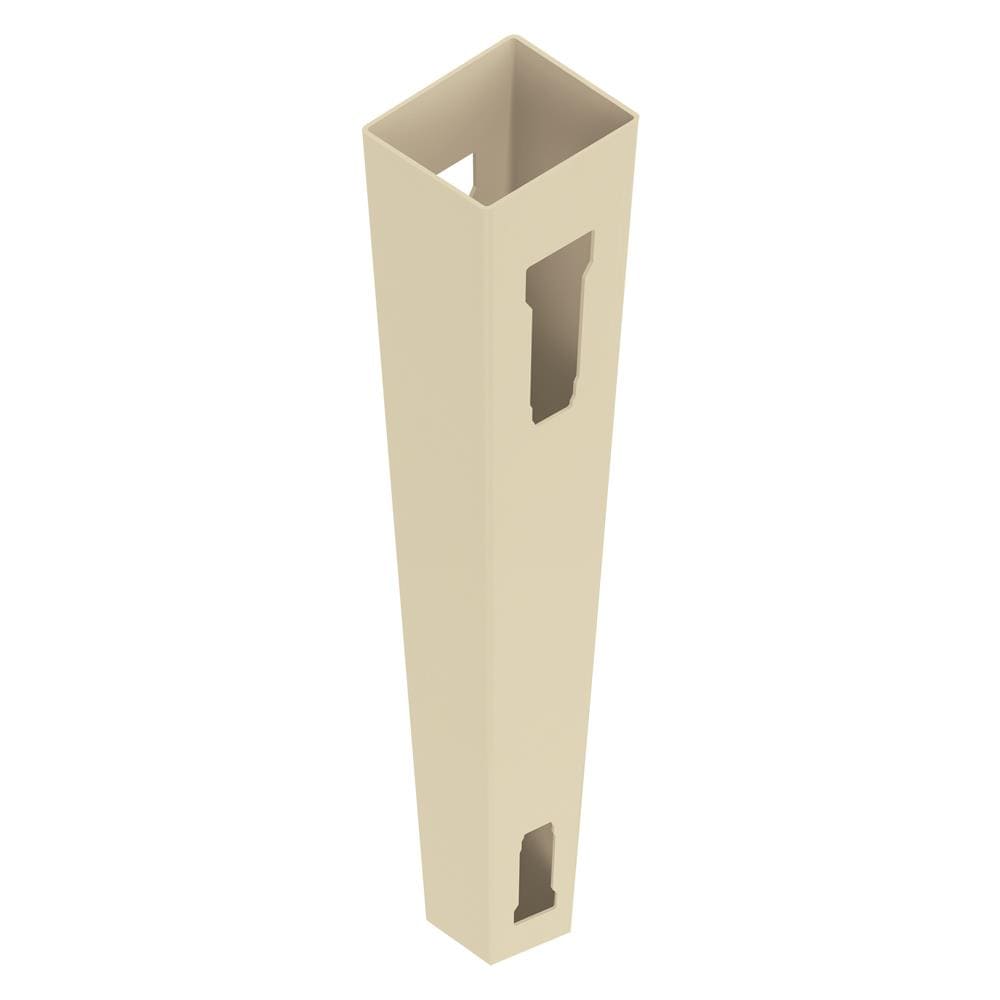 Freedom 73043102 7-ft H x 5-in W Sand Vinyl Line Fence post