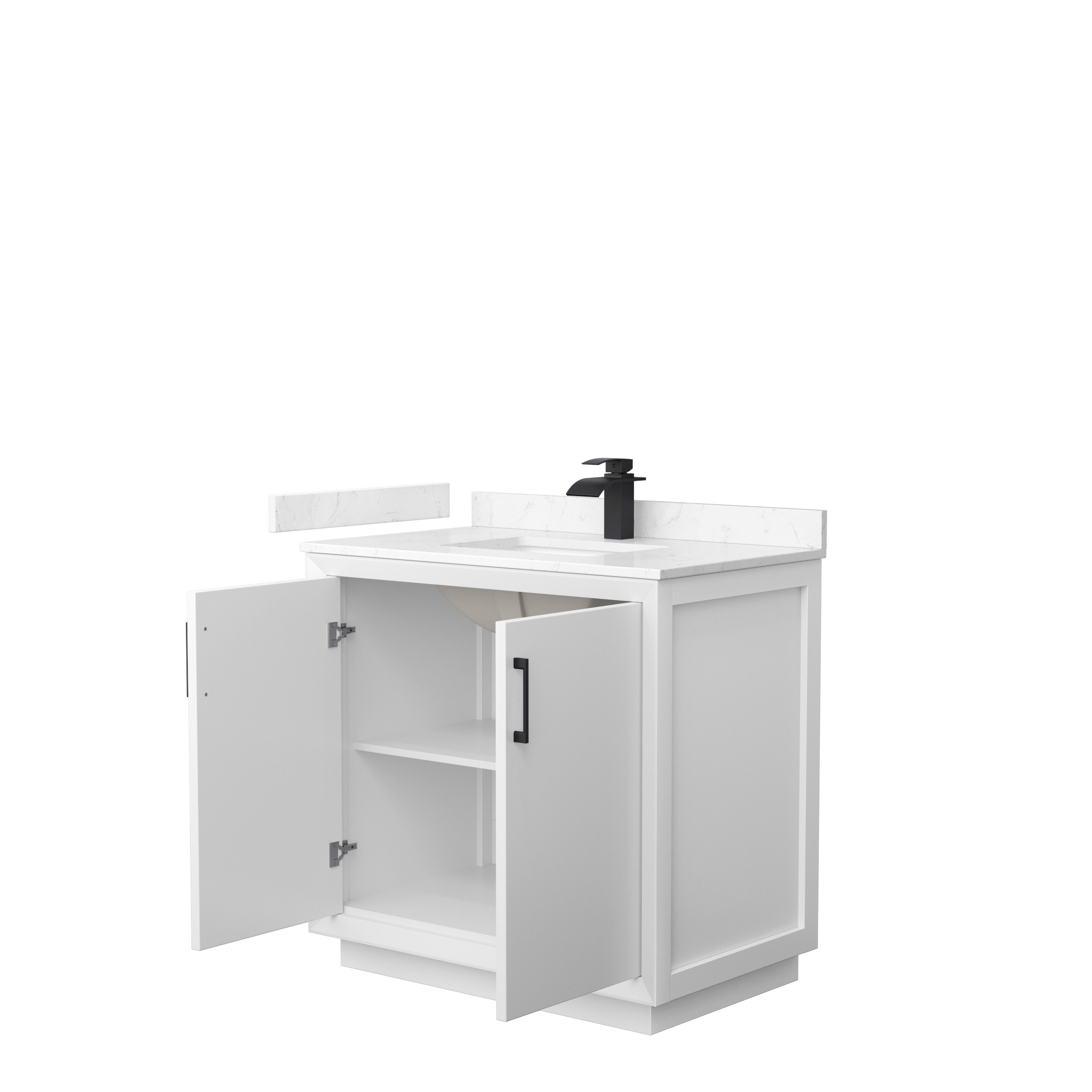 Wyndham Collection WCF414136SWBC2UNSMXX Bath-Vanity-Combo - View #2