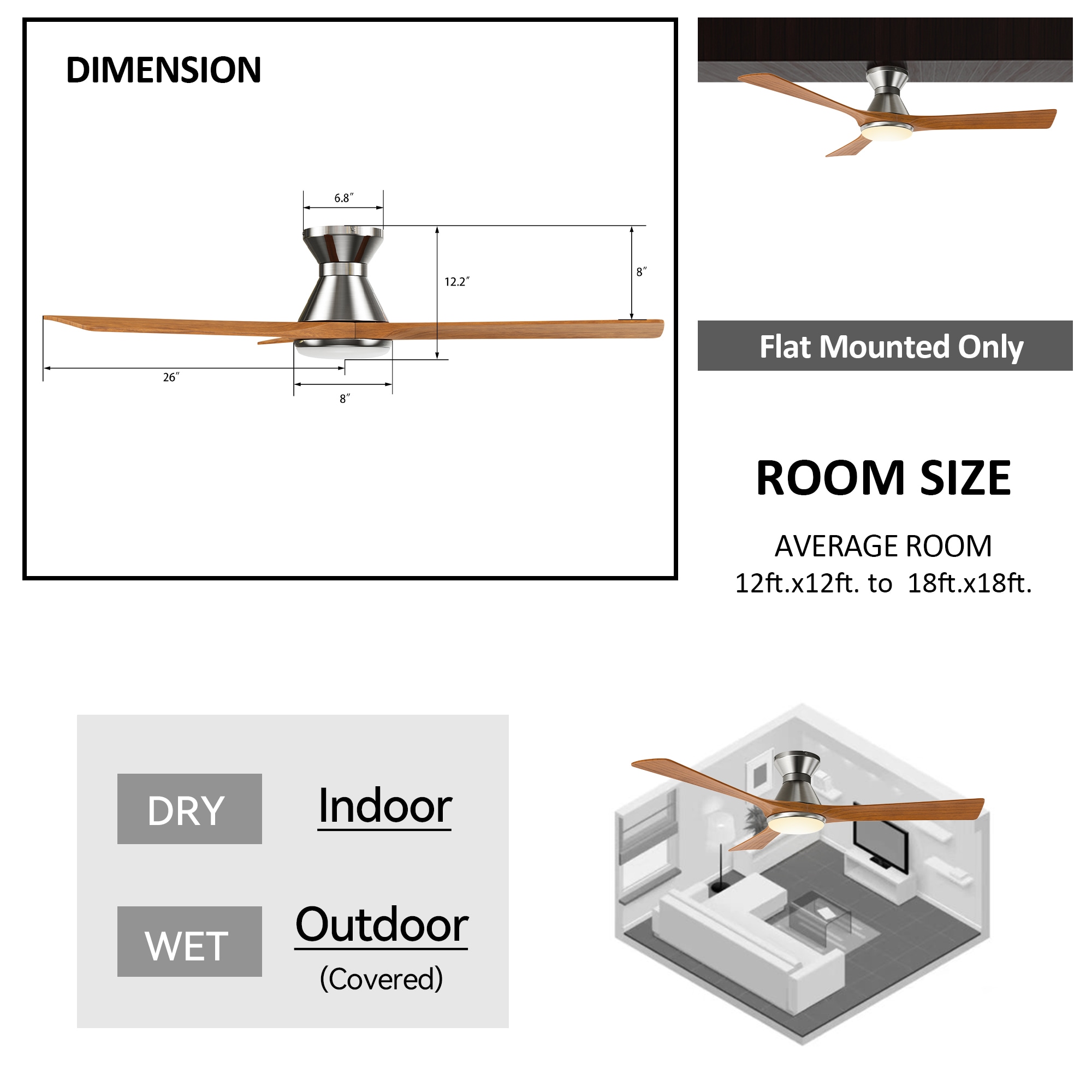 CARRO USA LS523A2-L12-SM2-1-FM Ceiling-Fans - View #11