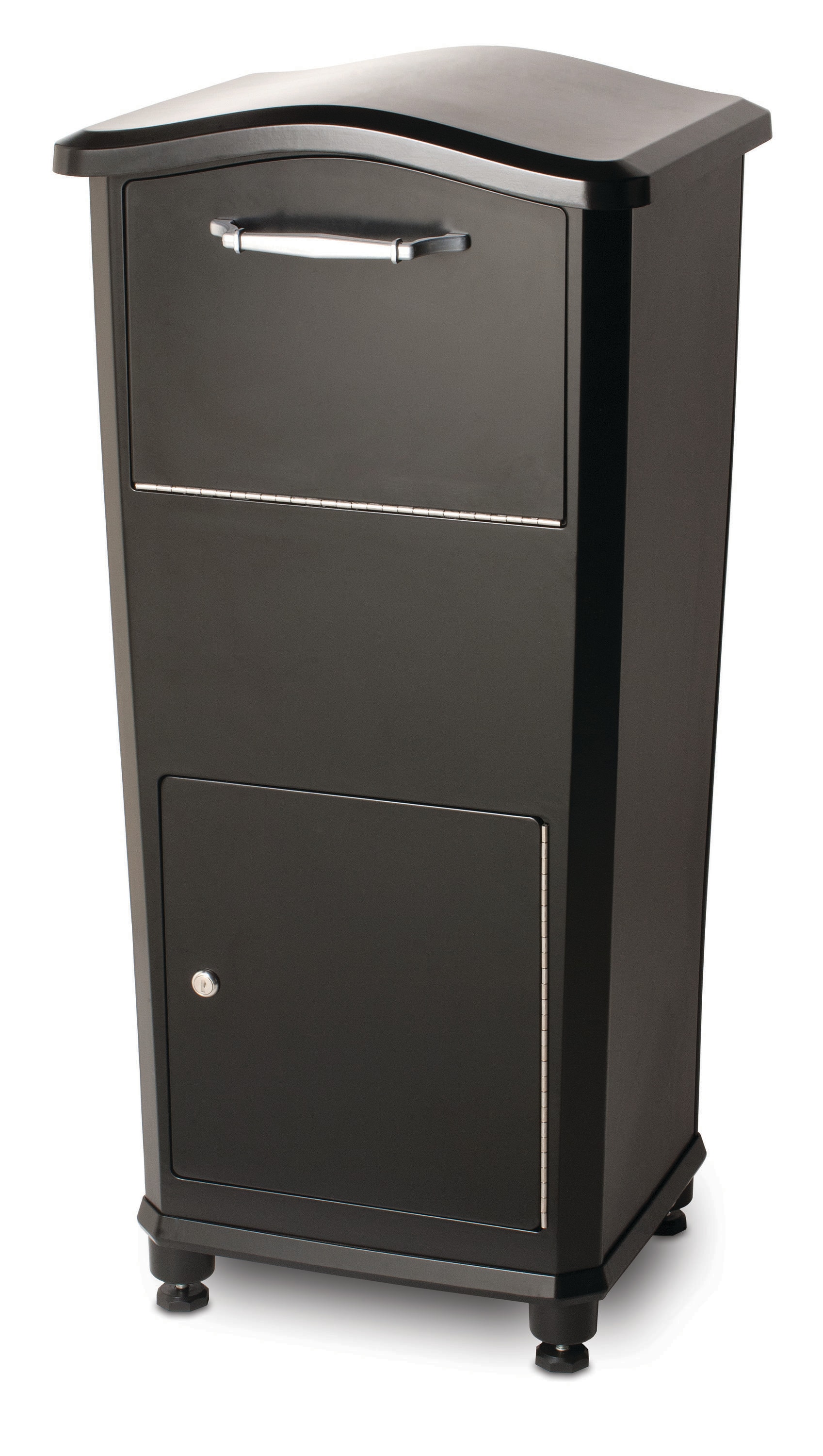 Architectural Mailboxes 6900B Locking Metal Extra Large Mailbox Black