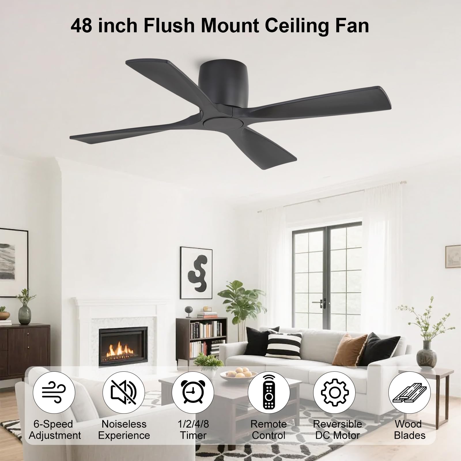 Anqtovp LAN0814N414 Ceiling-Fans - View #3
