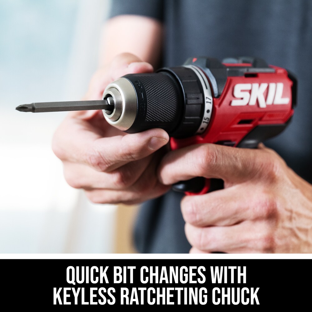 SKIL 12-volt 5-Tool Brushless Power Tool Combo Kit (2-Batteries Included and Charger Included)