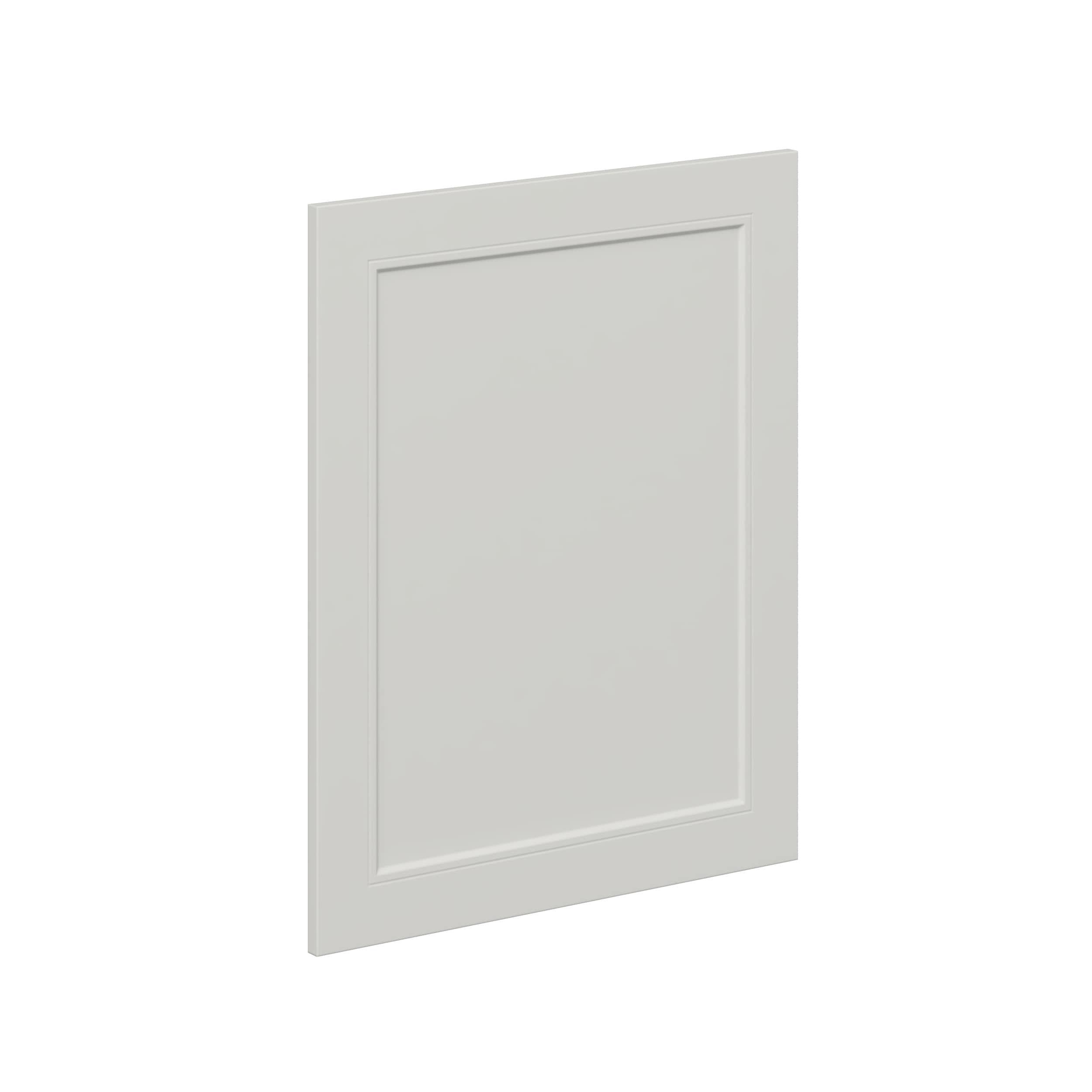 Hugo&Borg Belcourt 24-in W x 30-in H Painted Light Gray Painted Shaker Base and wall and pantry cabinet doors (Fits 24-in base box )