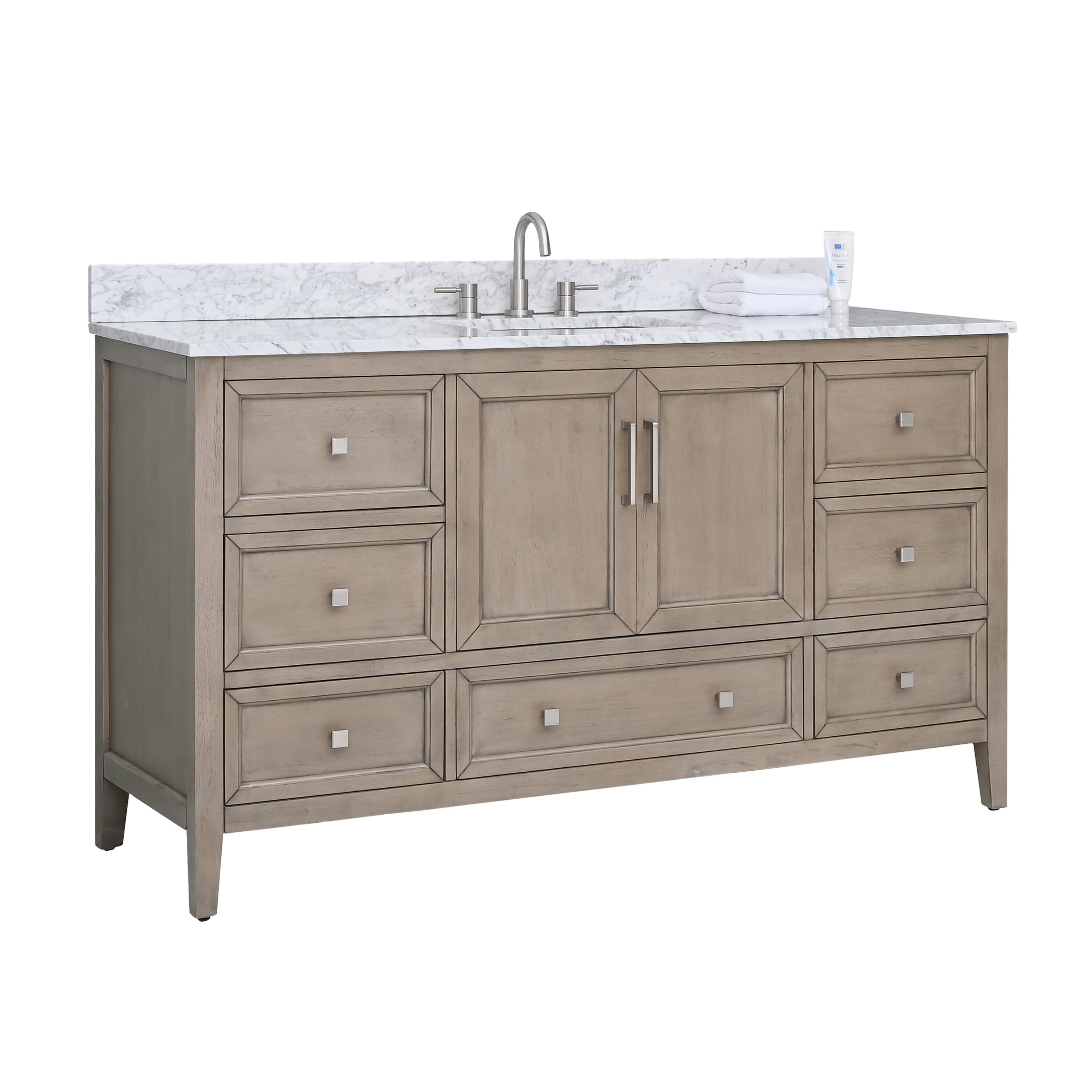 Avanity EVERETTE-VS61-WD-C Bath-Vanity-Combo - View #2
