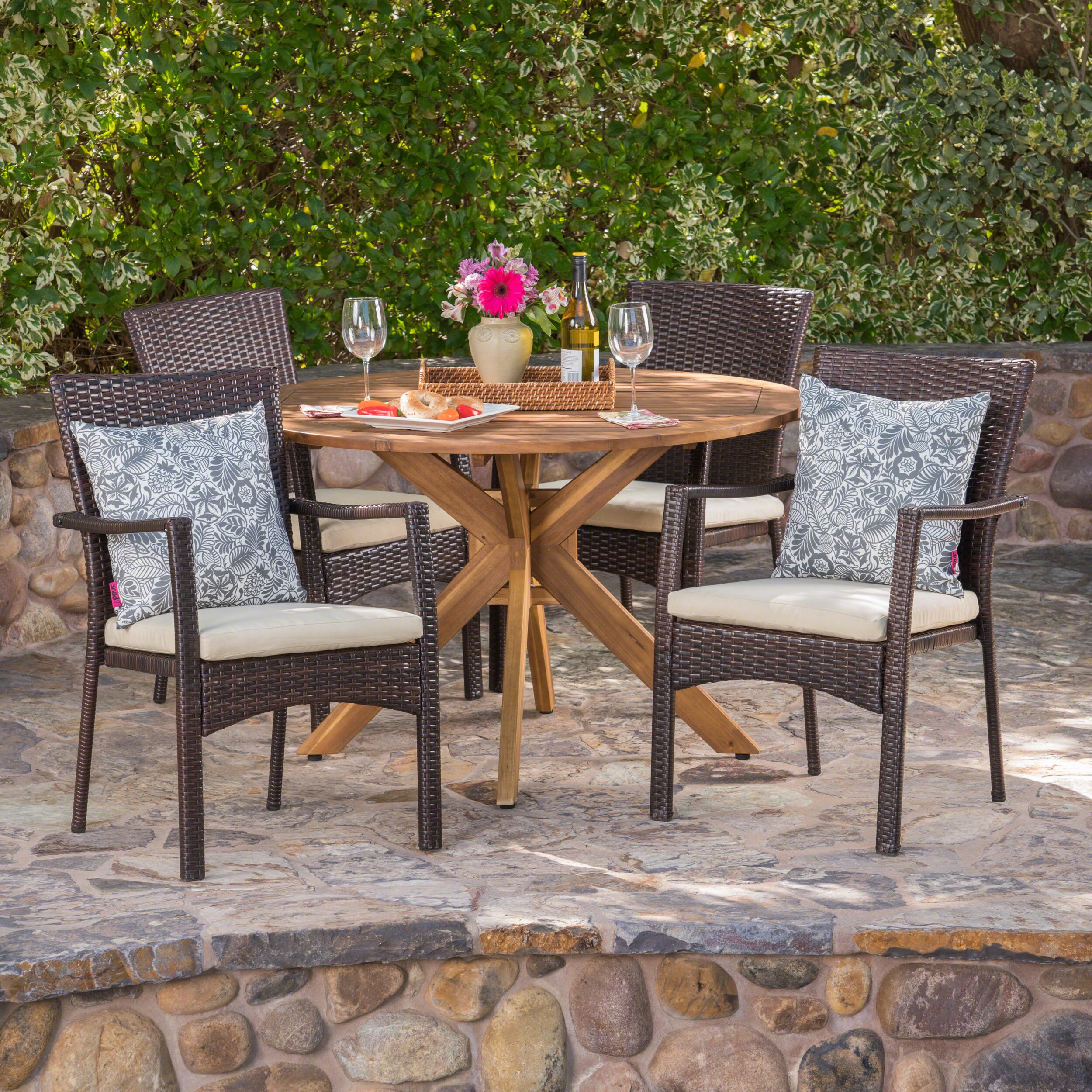 Christopher Knight Home 304076 Patio-Dining-Sets - View #2
