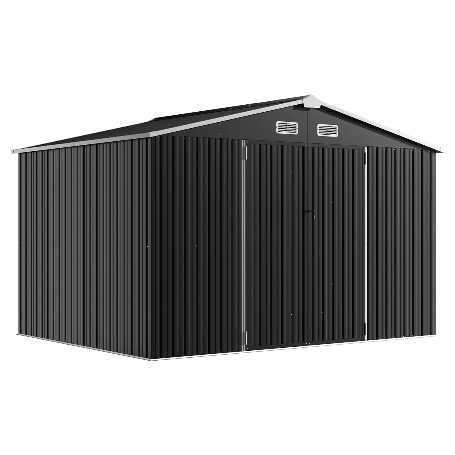 Sunmthink MSD1008-0710BK Metal-Storage-Buildings-Sheds - View #8