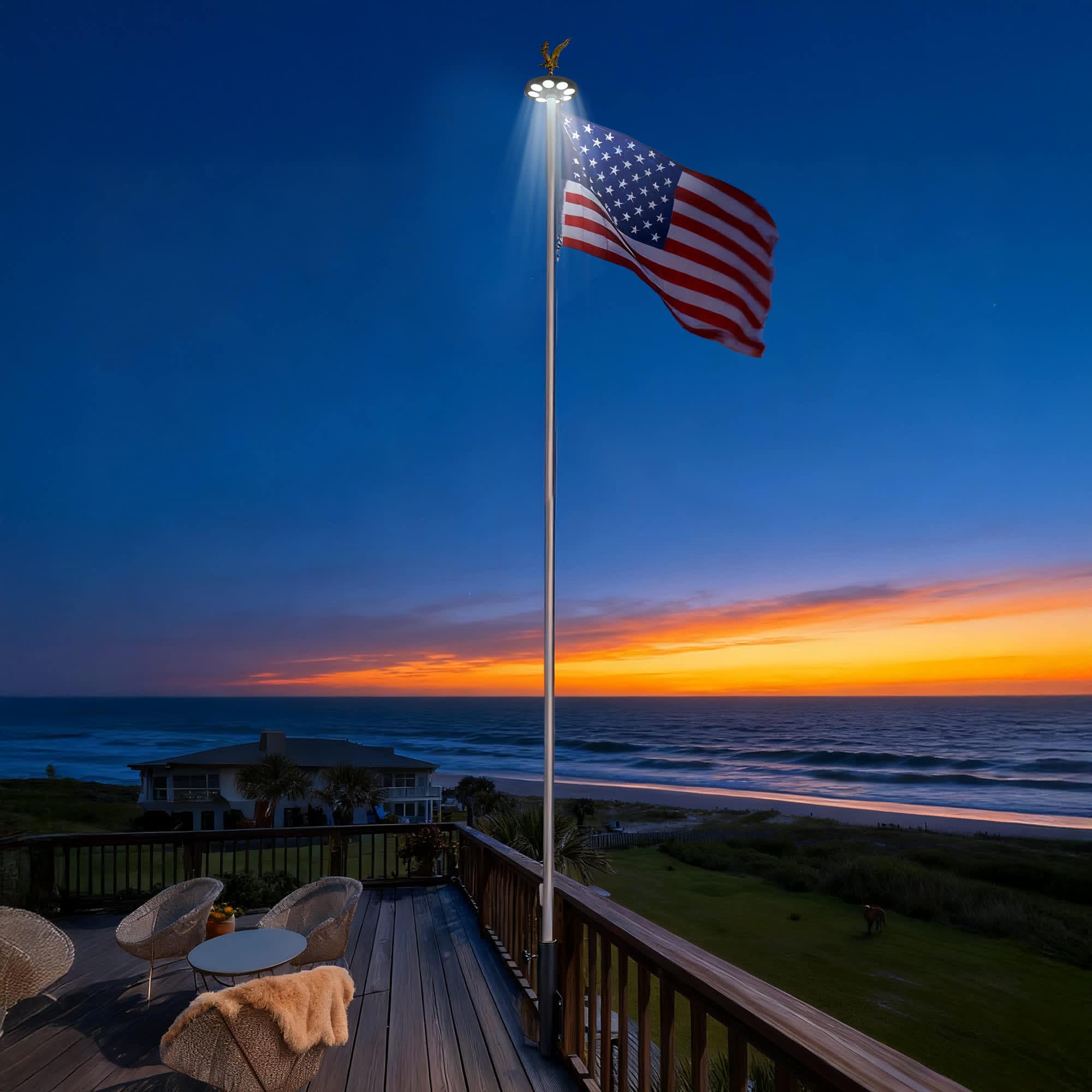 Yescom 22FLP021-MEG25-11-LO Flag-Poles - View #3