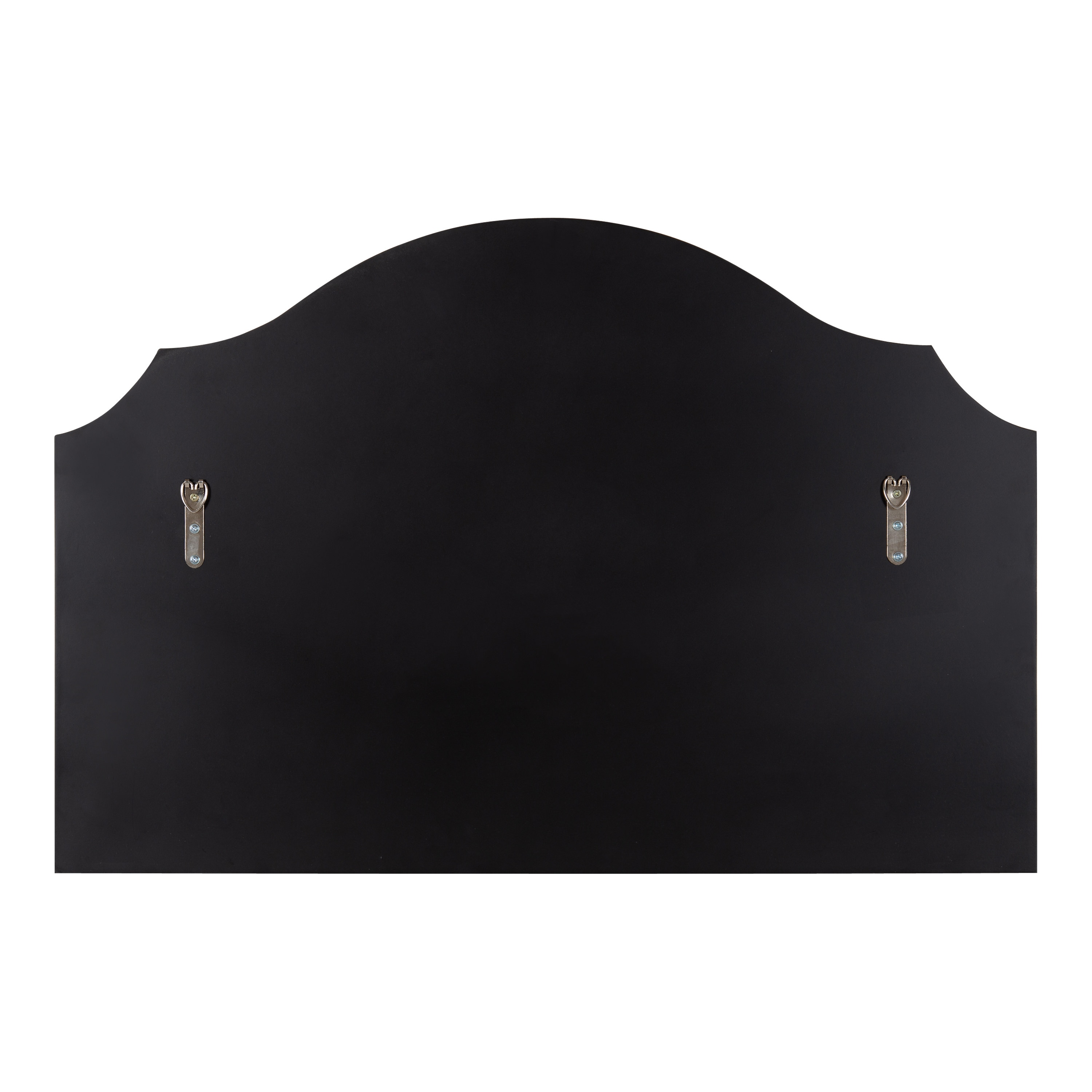 Gold Scalloped Edge Full Length Rectangular Wall Mirror