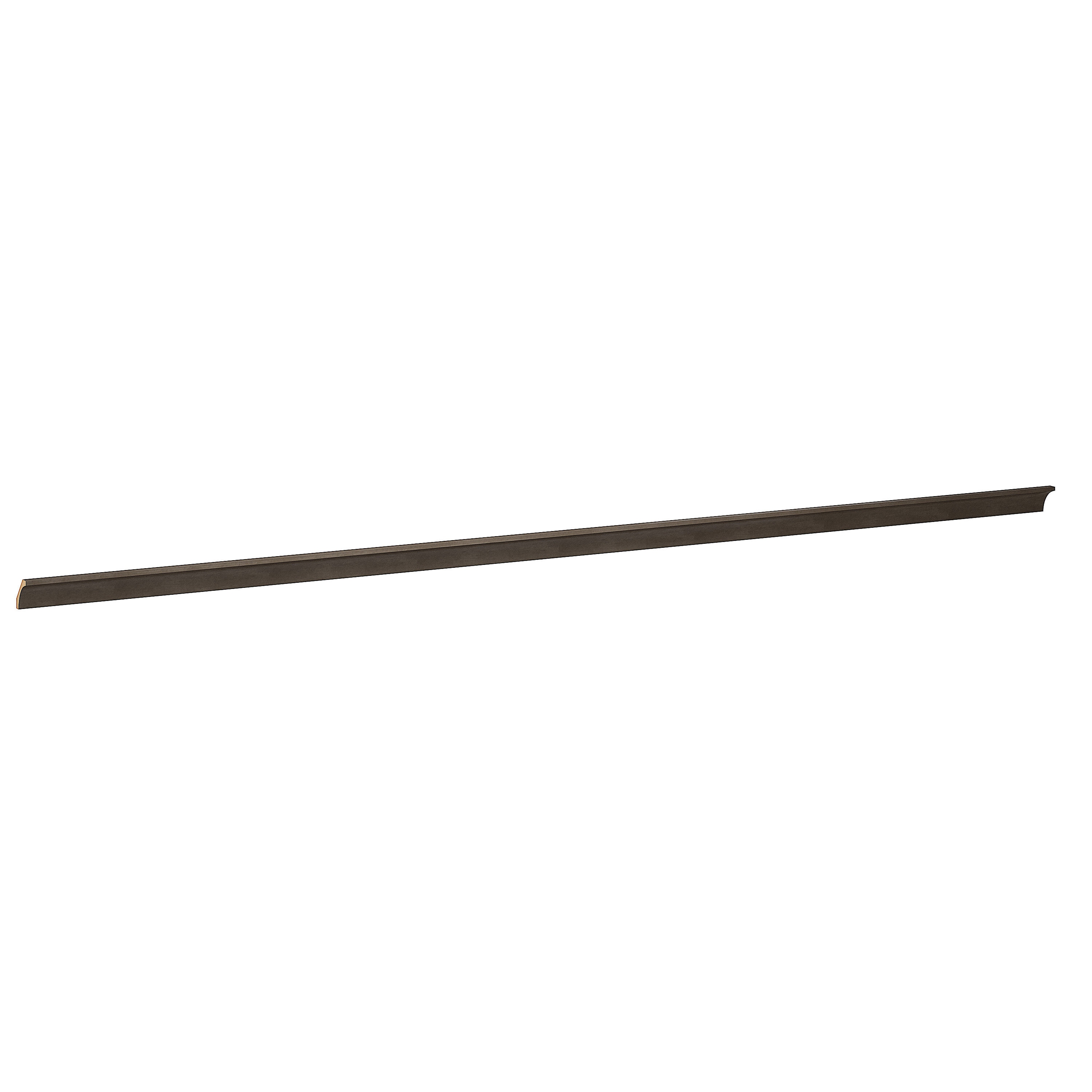 Diamond Express 314 SMCOVECROWN8 Cabinet Crown Moulding 96-in W x 2.5-in H x 2.3-in D Colt Brown Stained (Cove Crown Molding)