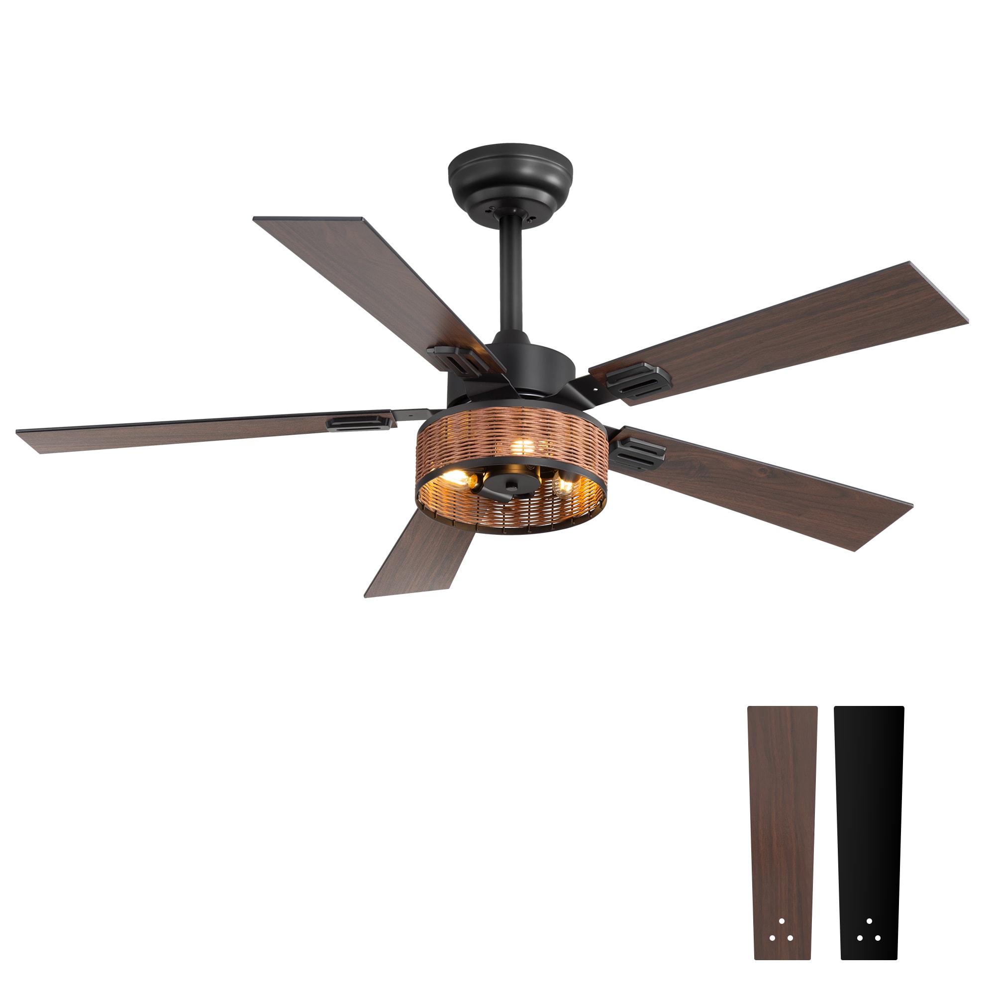 Breezary 35061-BK Ceiling-Fans - View #2