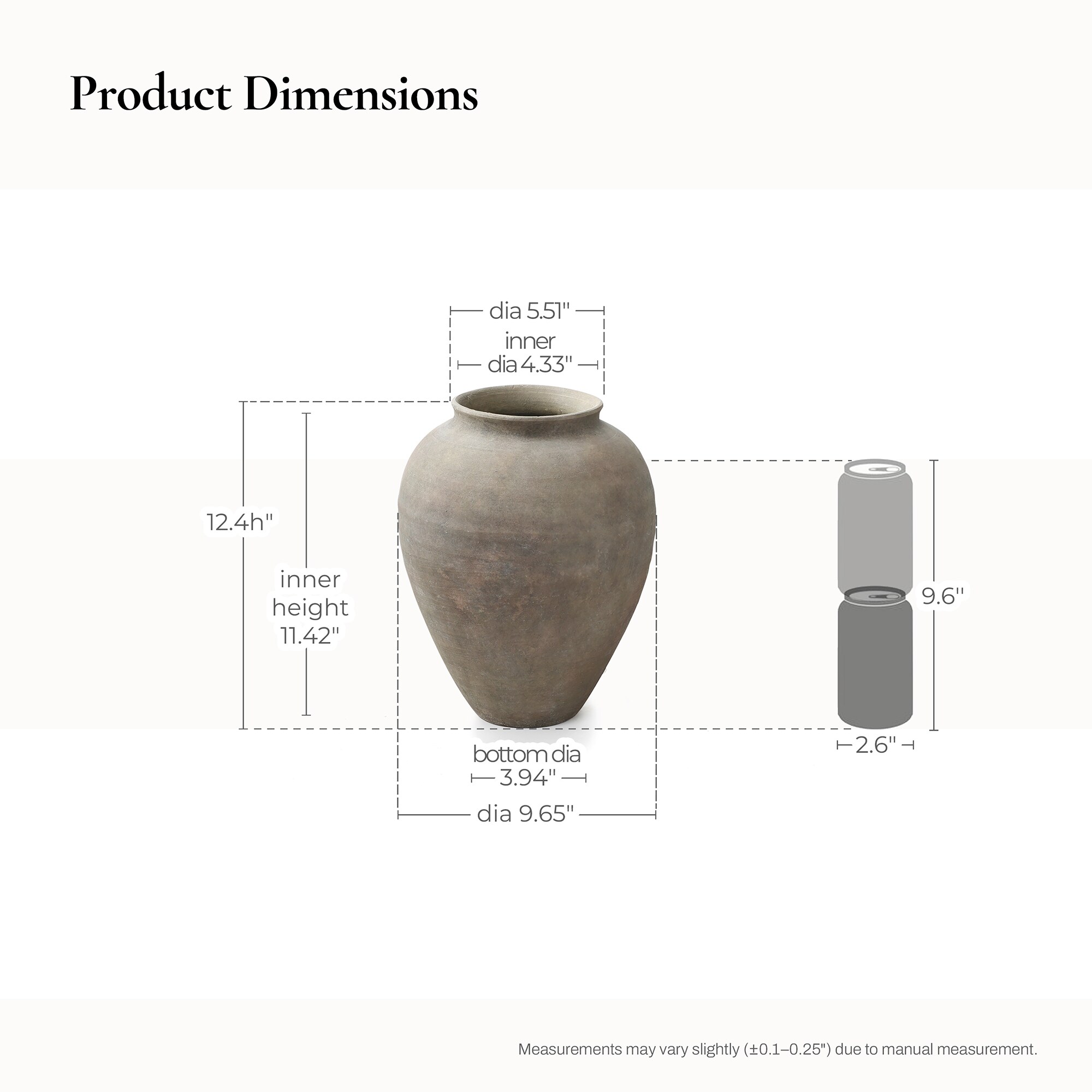 LuxenHome WHD2590-S Decorative-Accessories - View #3