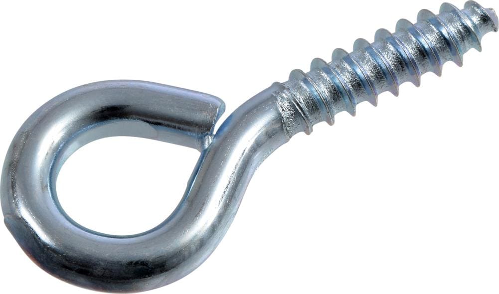 Hillman 0.106-in Zinc Steel Screw Eye Hook (100-Pack) in the Hooks