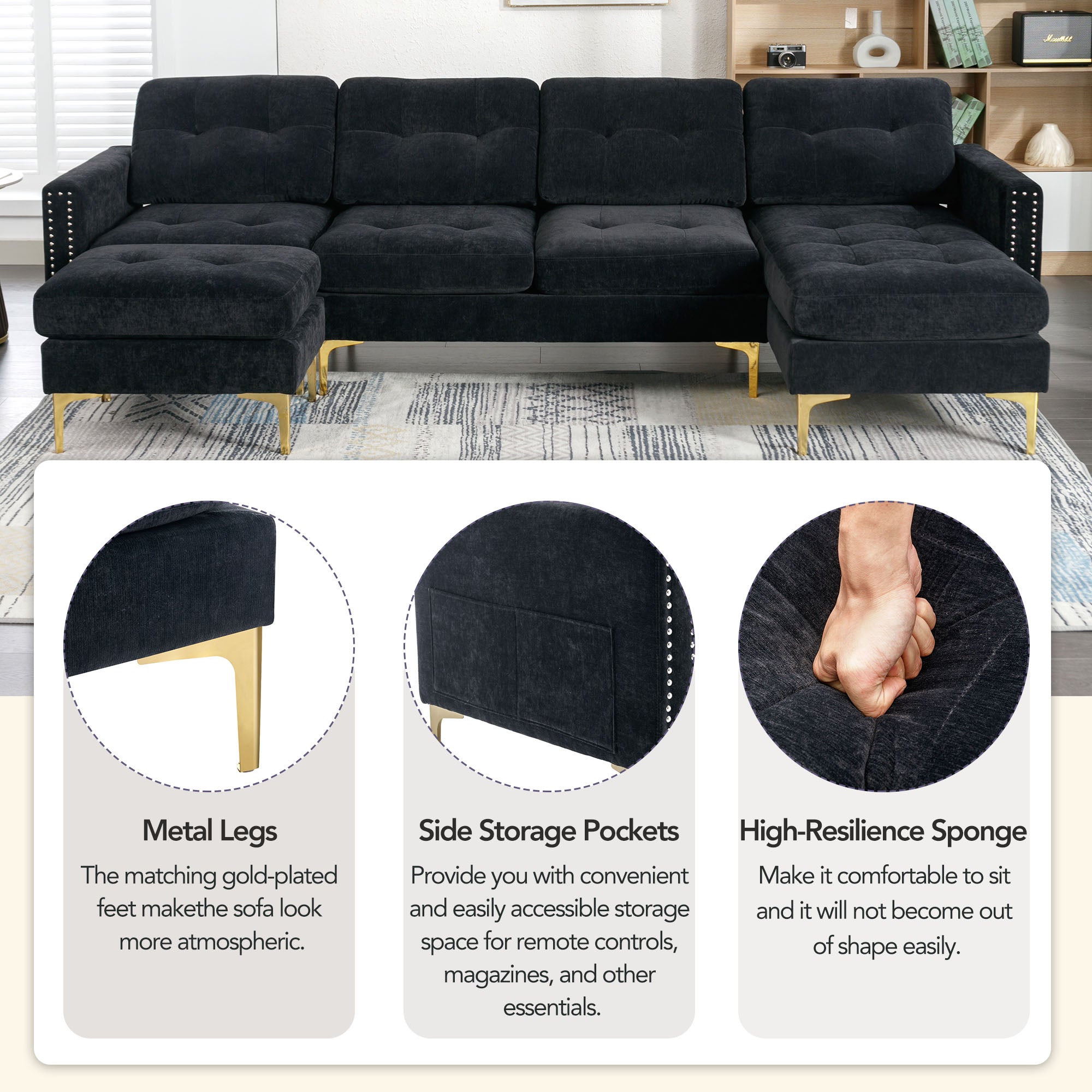 Boyel Living BL-OR0970B Sofas-Loveseats - View #7