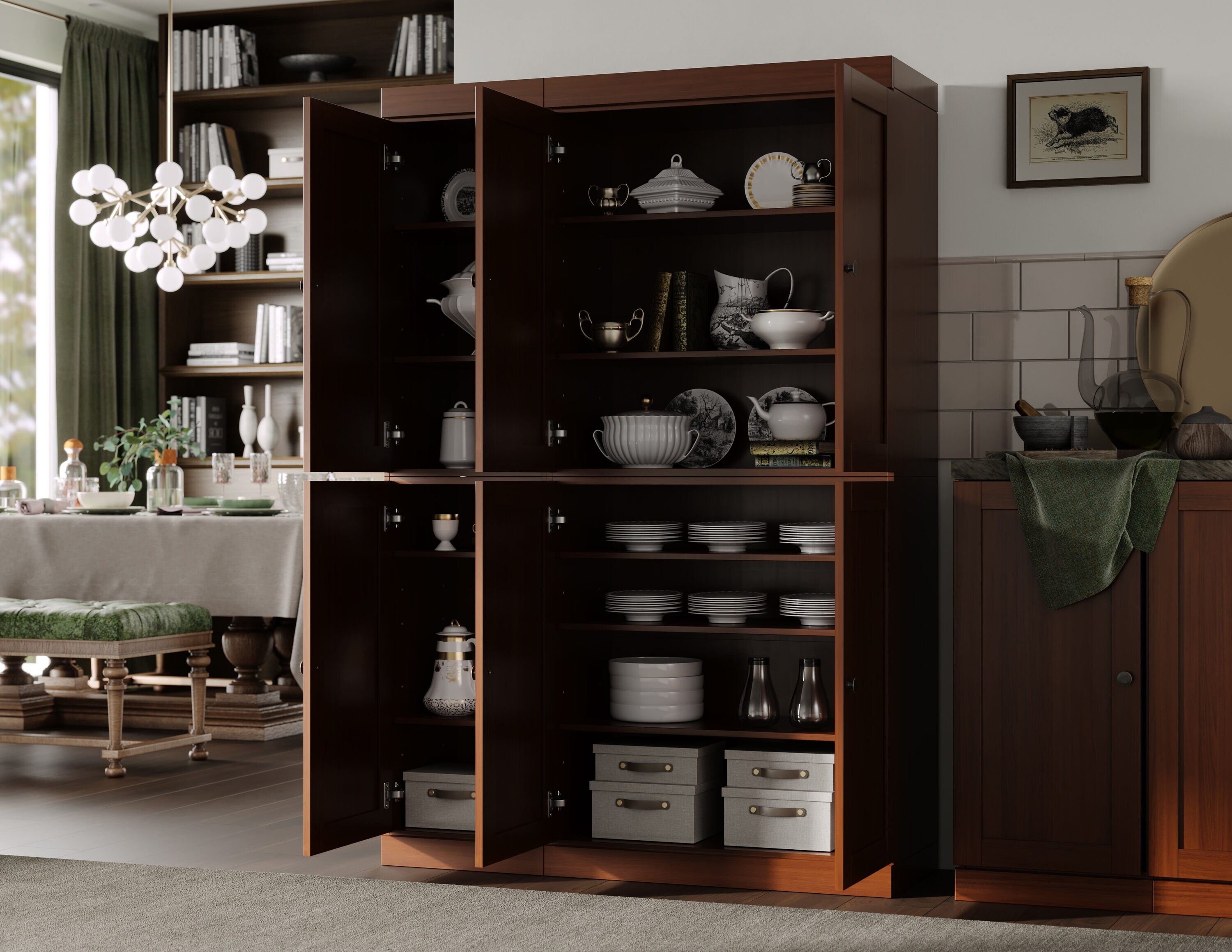 Palace Imports 3293 Dining-Kitchen-Storarge - View #2