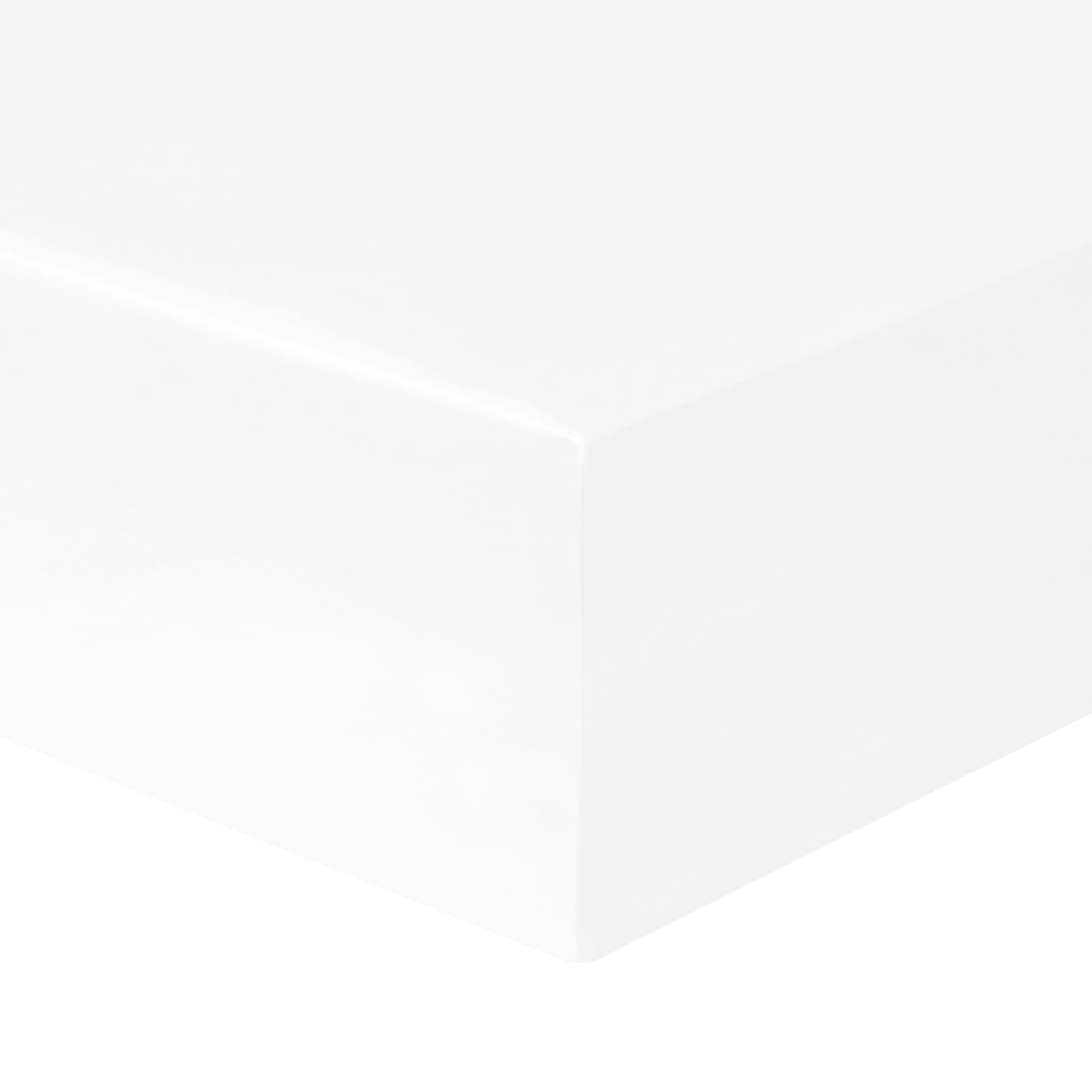 Unique Bargains Fitted Sheet Only - 16 Inch Pocket Wrinkle Fade Resistant Bottom Sheet with 4 Elastic Corner Straps(King White)