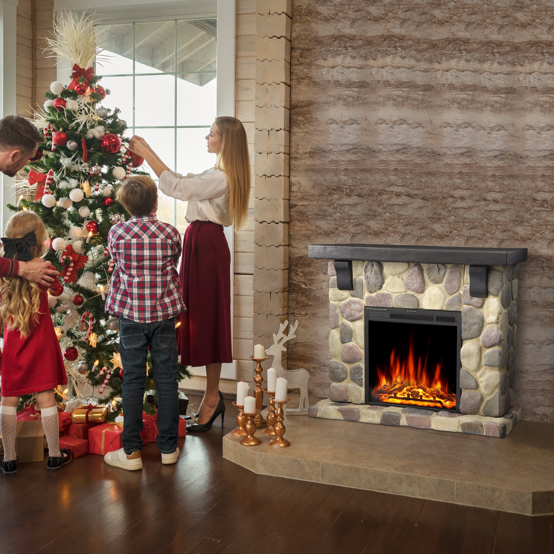 COWSAR Y4928 Electric-Fireplaces - View #8