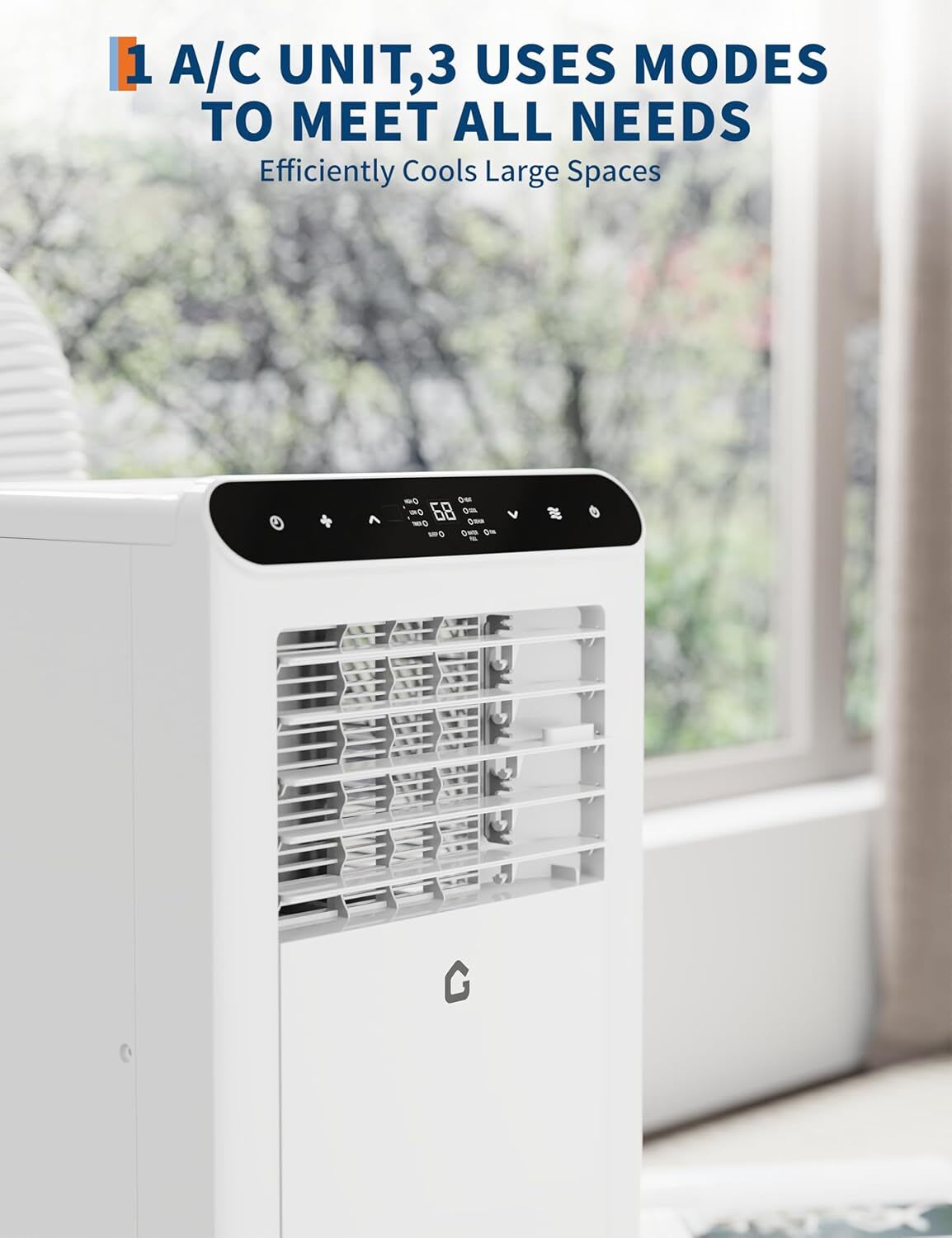 WhizMax LSHQQPHK-337HCRDY Portable-Air-Conditioners - View #2