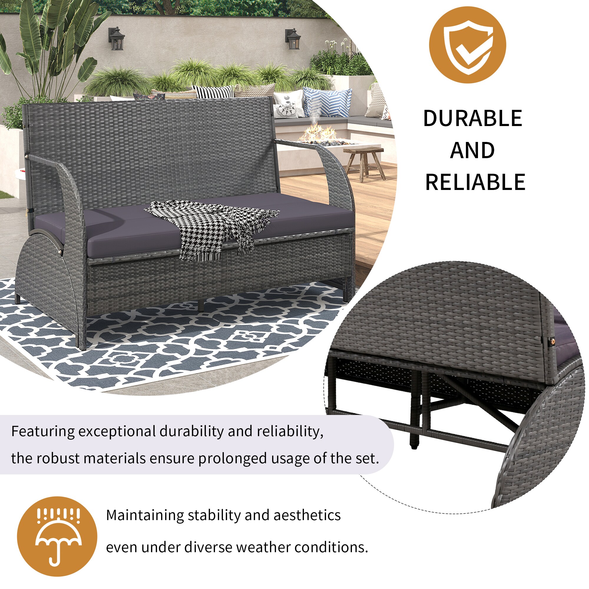 Clihome CL-US-03AAE Patio-Tables - View #2