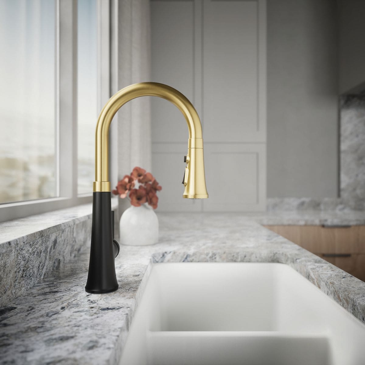 KOHLER K-23764-BMB Kitchen-Faucets - View #7