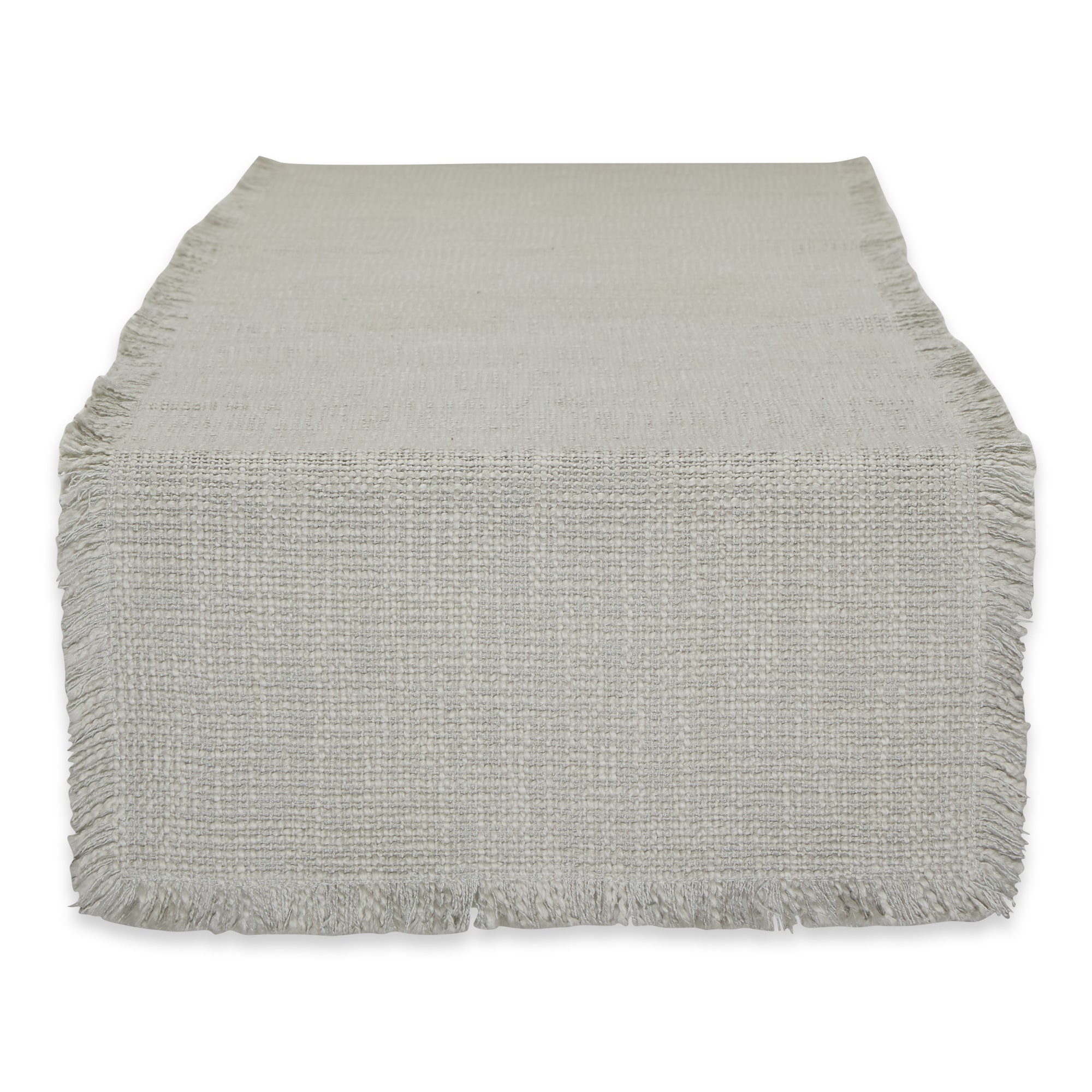 DII  Basket Fringe 14x72in Table Runner