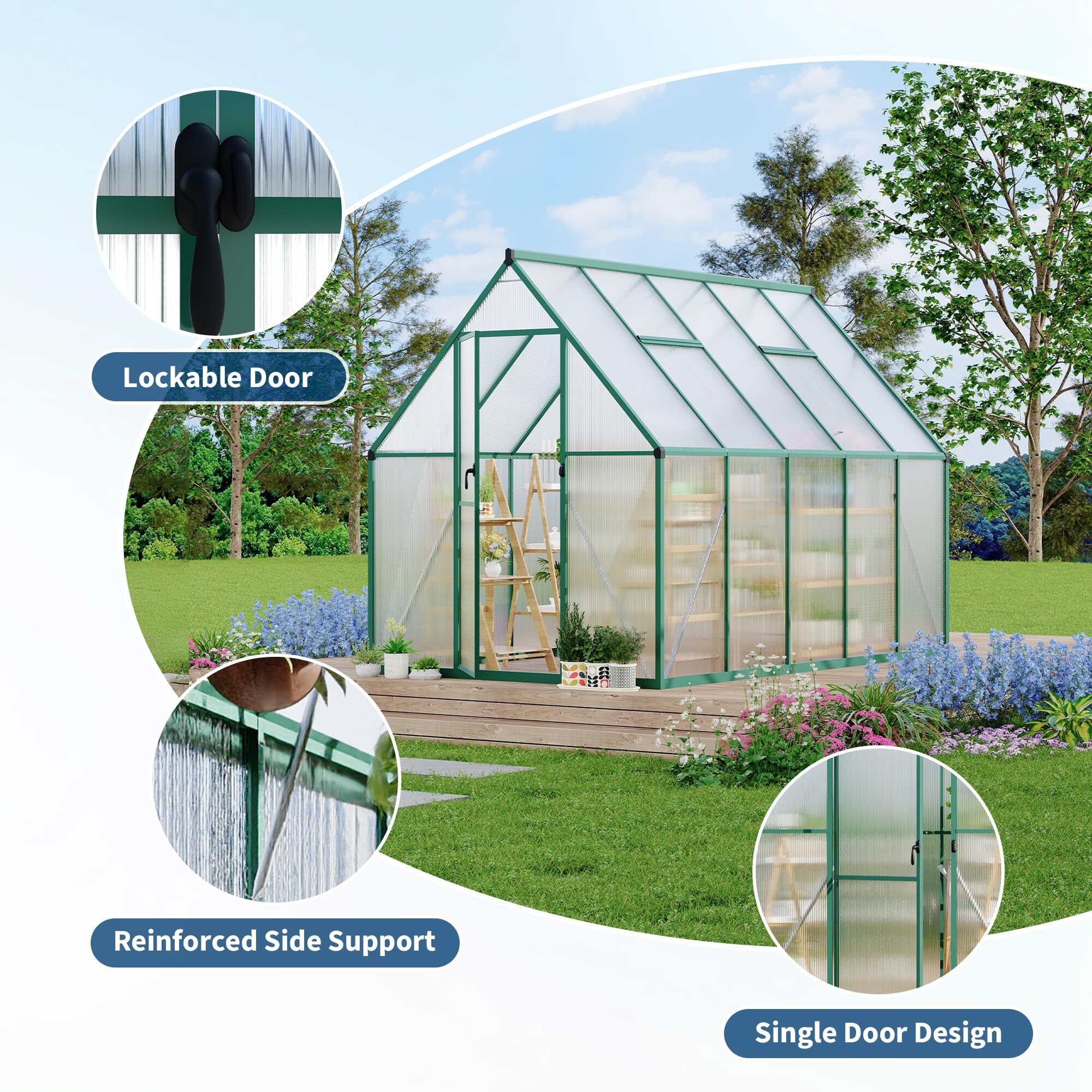 GarveeLife LMY-GREEN6619 greenhouses - View #6