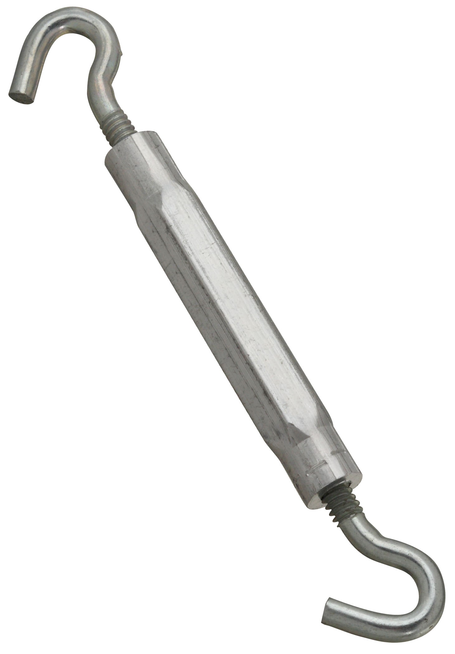 National Hardware N221-986 3/16-in x 5-1/2-in Aluminum/Steel Hook and hook Turnbuckle
