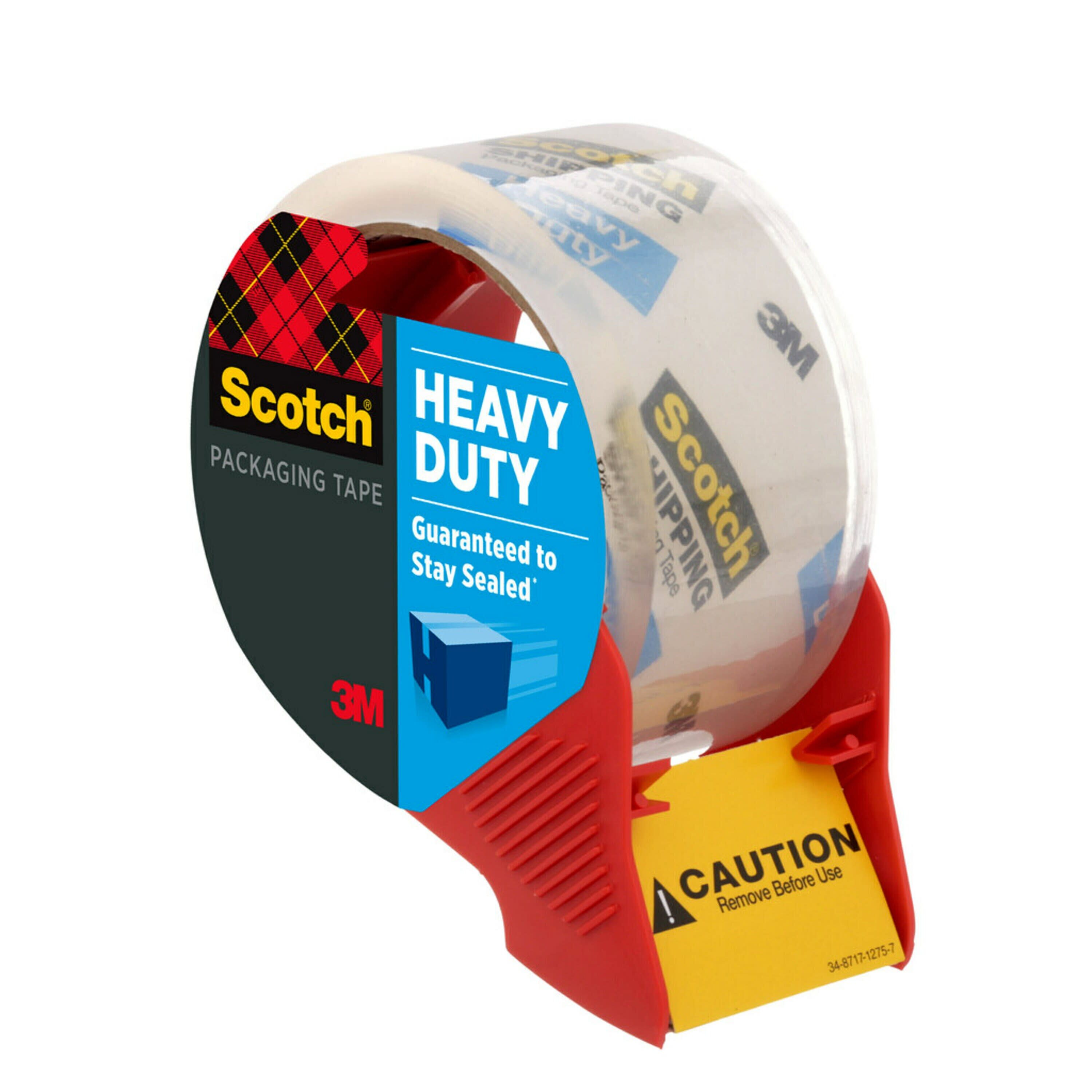 Scotch 2-Pack 1.88-in x 54.6 Yards Heavy Duty Shipping Packaging Tape  (Dispenser Included) in the Packing Tape department at