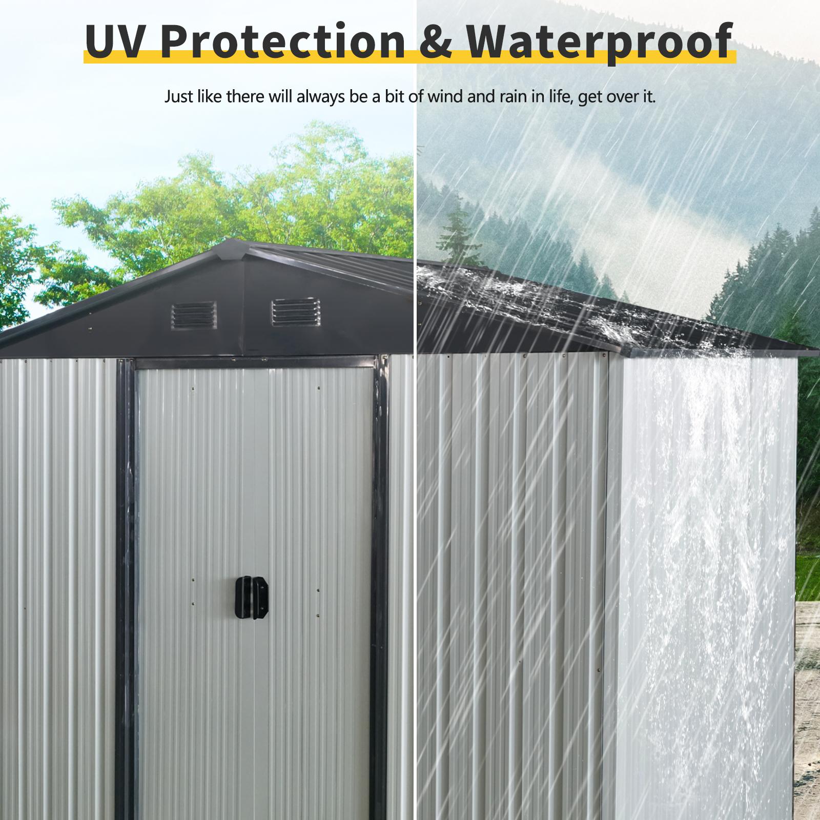 Bayfeve BF-85253-SD Metal-Storage-Buildings-Sheds - View #6