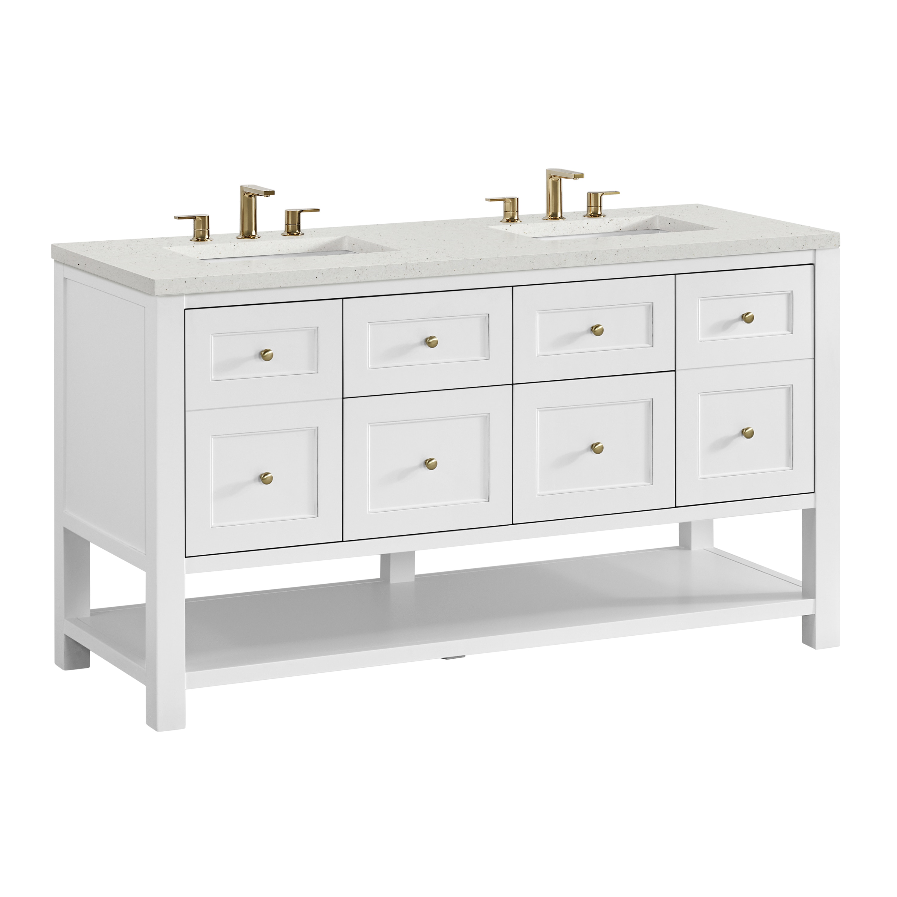 James Martin Vanities 330-V60D-BW-3LDL Bath-Vanity-Combo - View #8