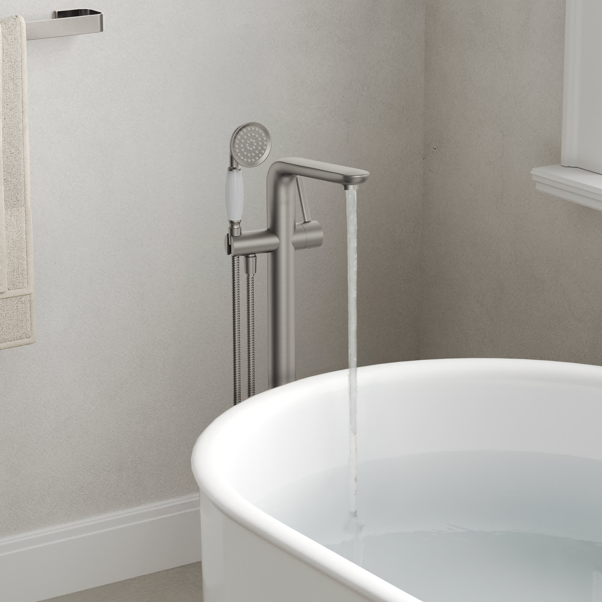 EVERSTEIN SFS-1187-NK Roman-Tub-Faucets - View #3