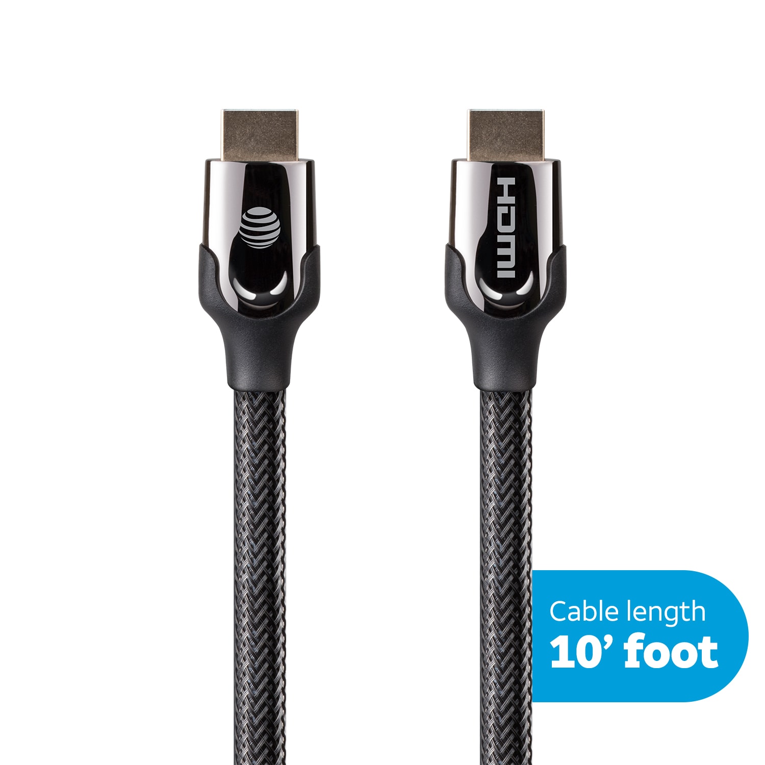 AT&T HC-10 1080P HDMI to HDMI 10-ft Black