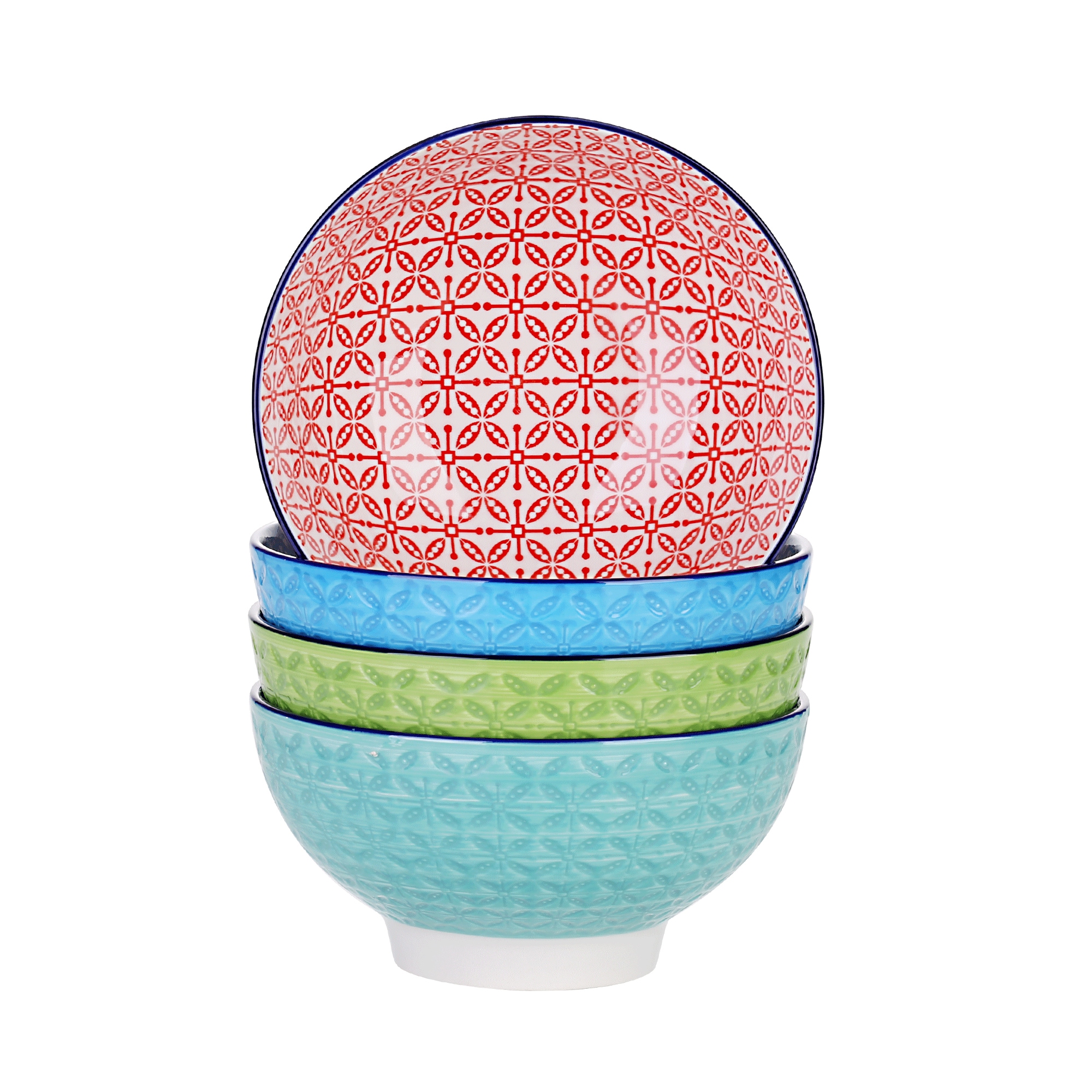 CASAINC VC-MACARON-SDW-NEW 4-Piece Multiple Colors/Finishes Porcelain Dinnerware