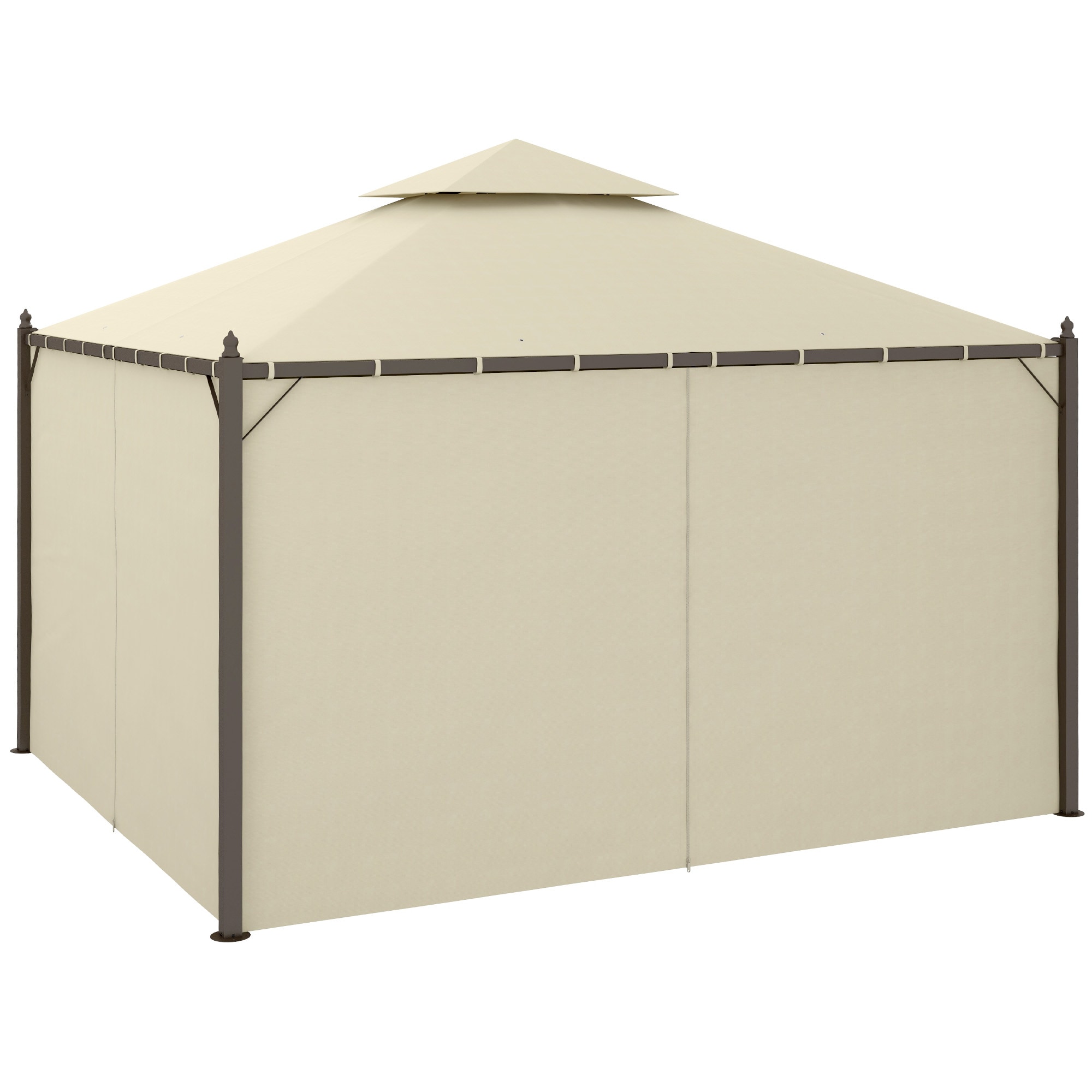 ToolCat BZ2-13-PW Wood-Resin-Gazebos - View #4