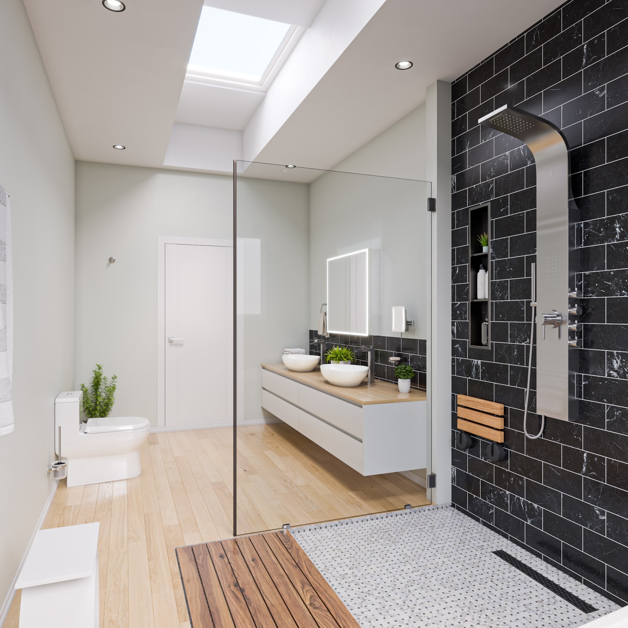 ALFI ABNP0836-BB Bathroom-Shelves - View #8