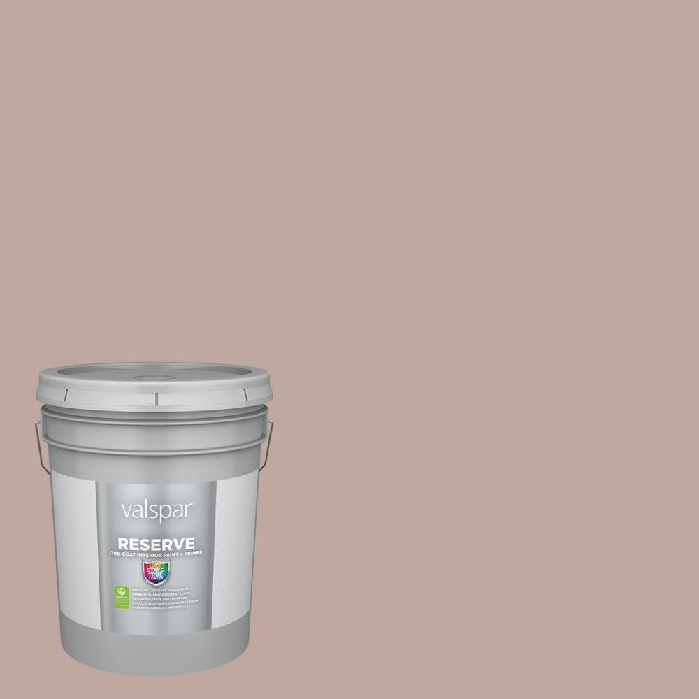 Valspar 2003-10A-2916584 Reserve Flat Glamorous Taupe 2003-10A Latex Interior Paint Paint + Primer ( 5-gallon )