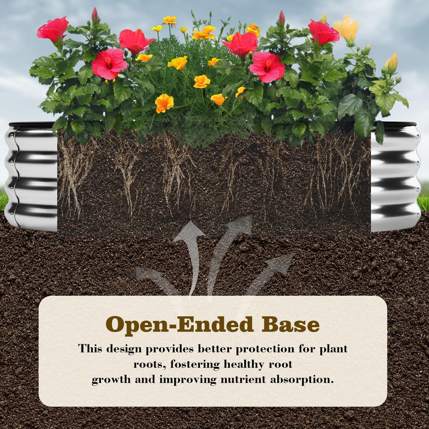 Afoxsos LAF0219B66 Raised-Garden-Beds - View #3