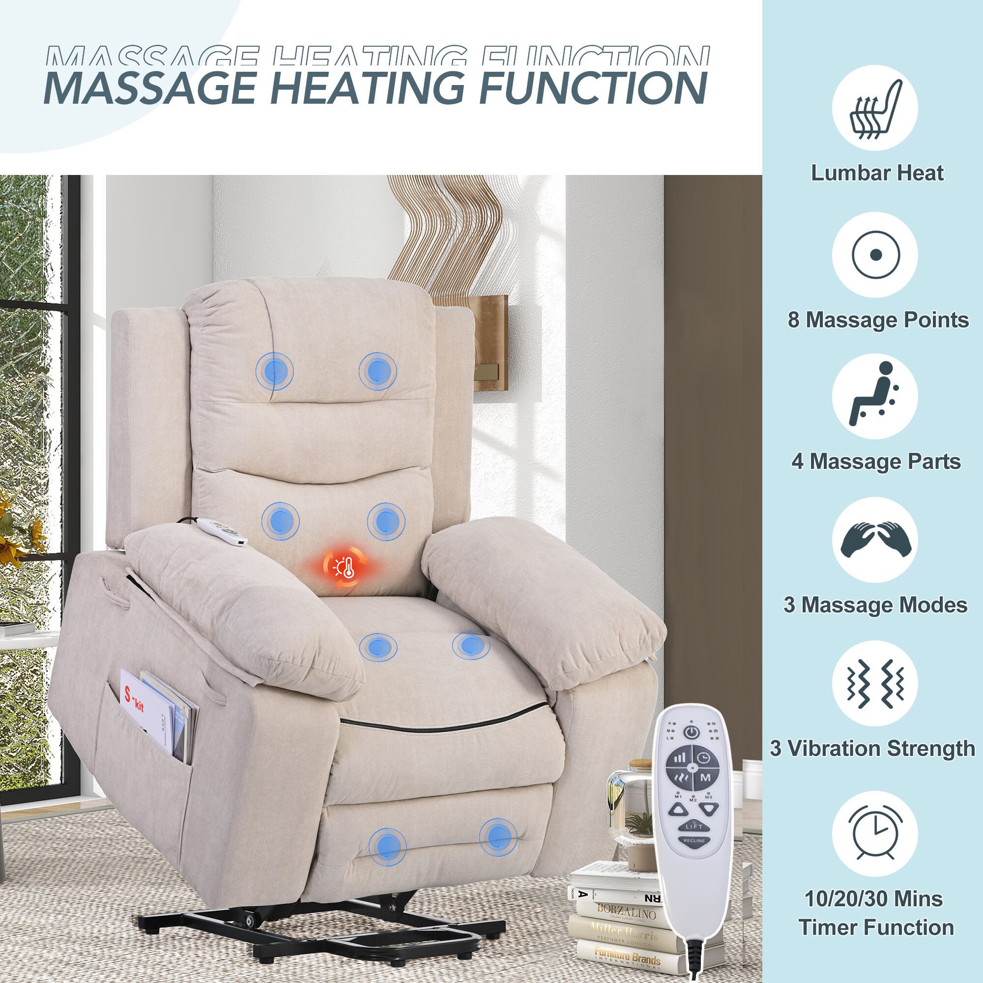 Sumyeg OR-PP038535DAA recliners - View #4