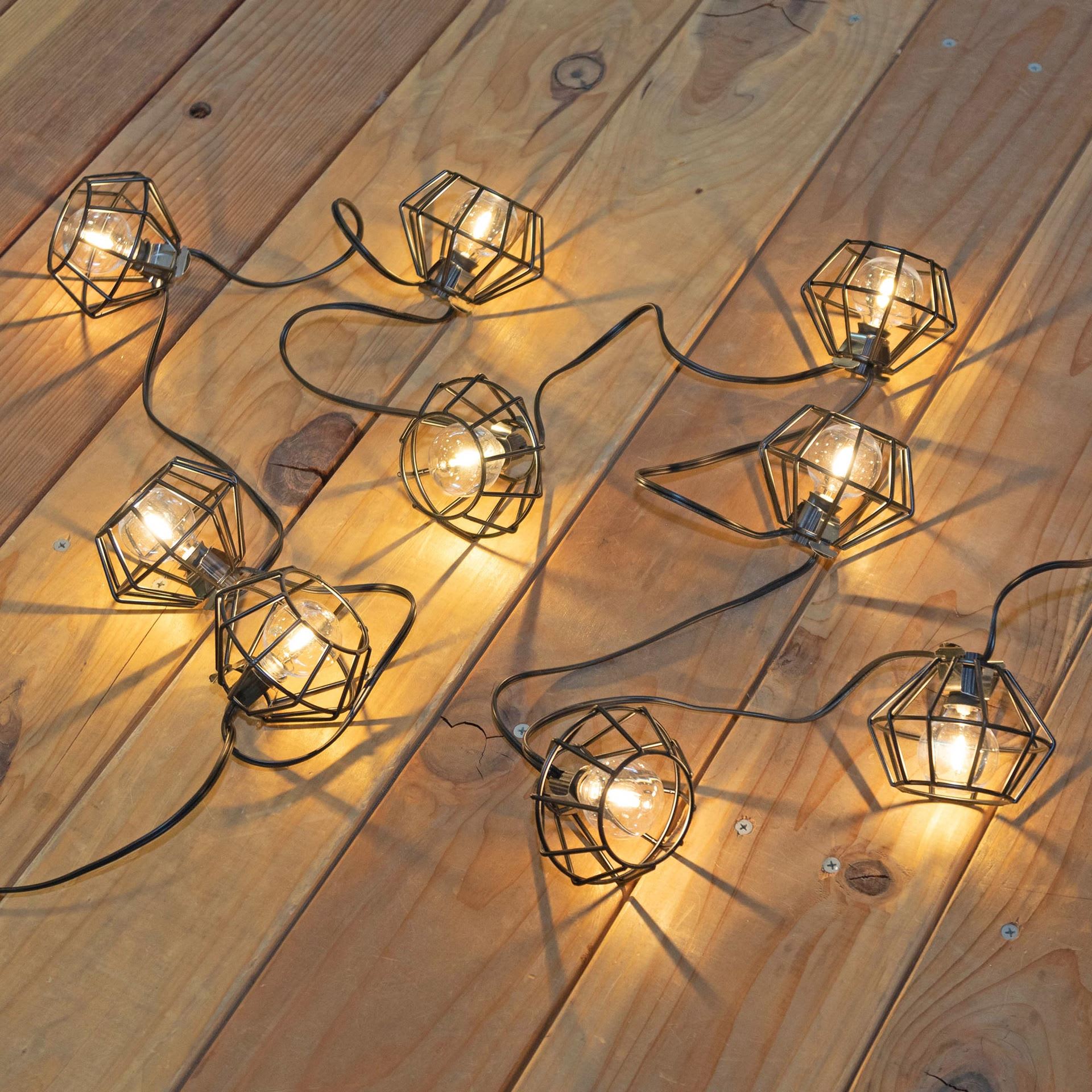 Novelty Lights 10LT-FBWW-G40-CAFE Patio-String-Lights - View #5