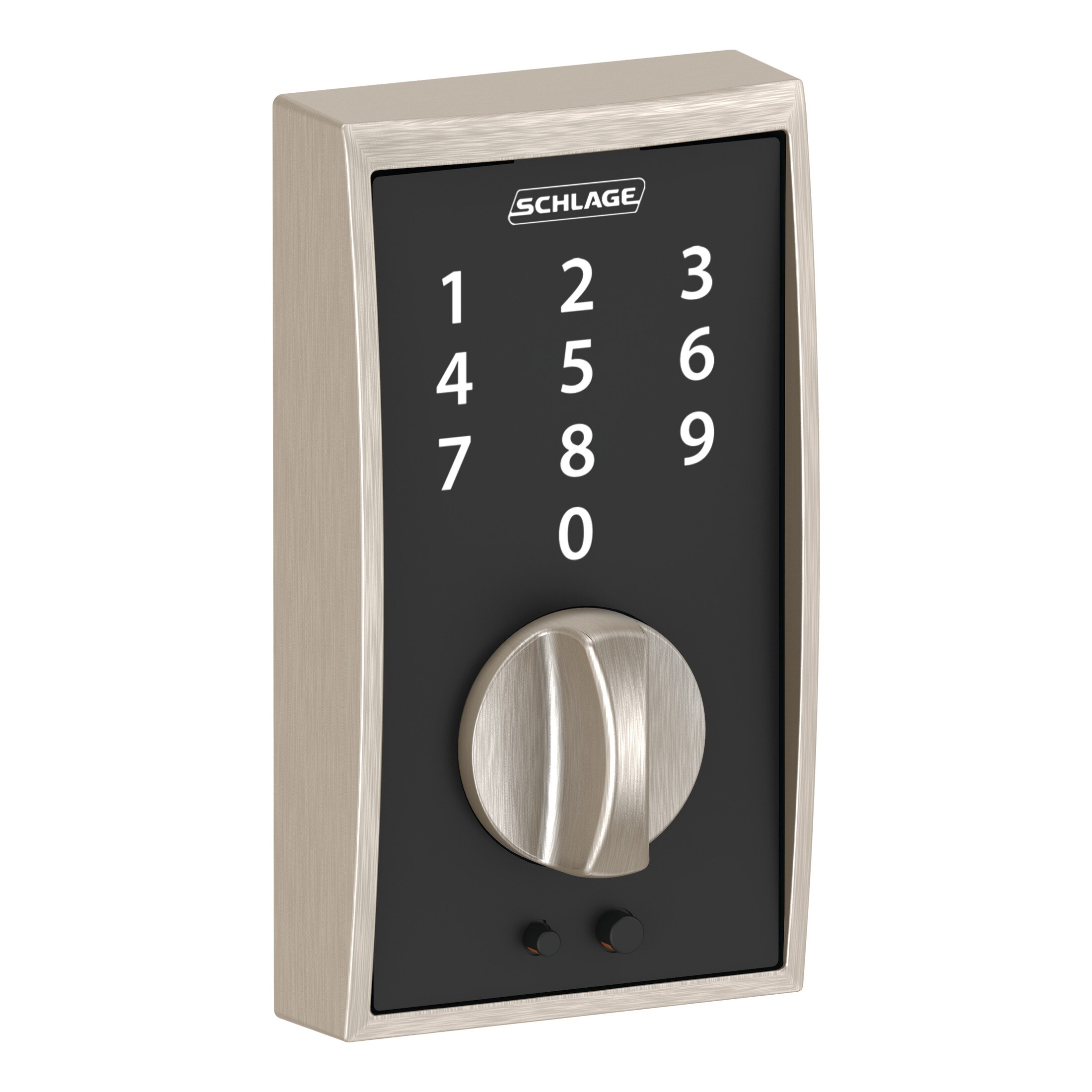 Schlage JBE105BIL619 Electronic Deadbolt Finish: Satin Nickel