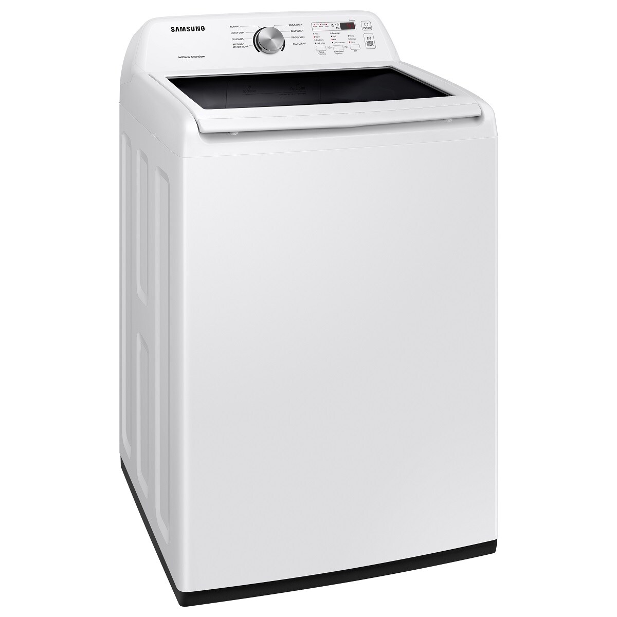 Samsung 4 5 Cu Ft Impeller Top Load Washer White In The Top Load Washers Department At Lowes Com