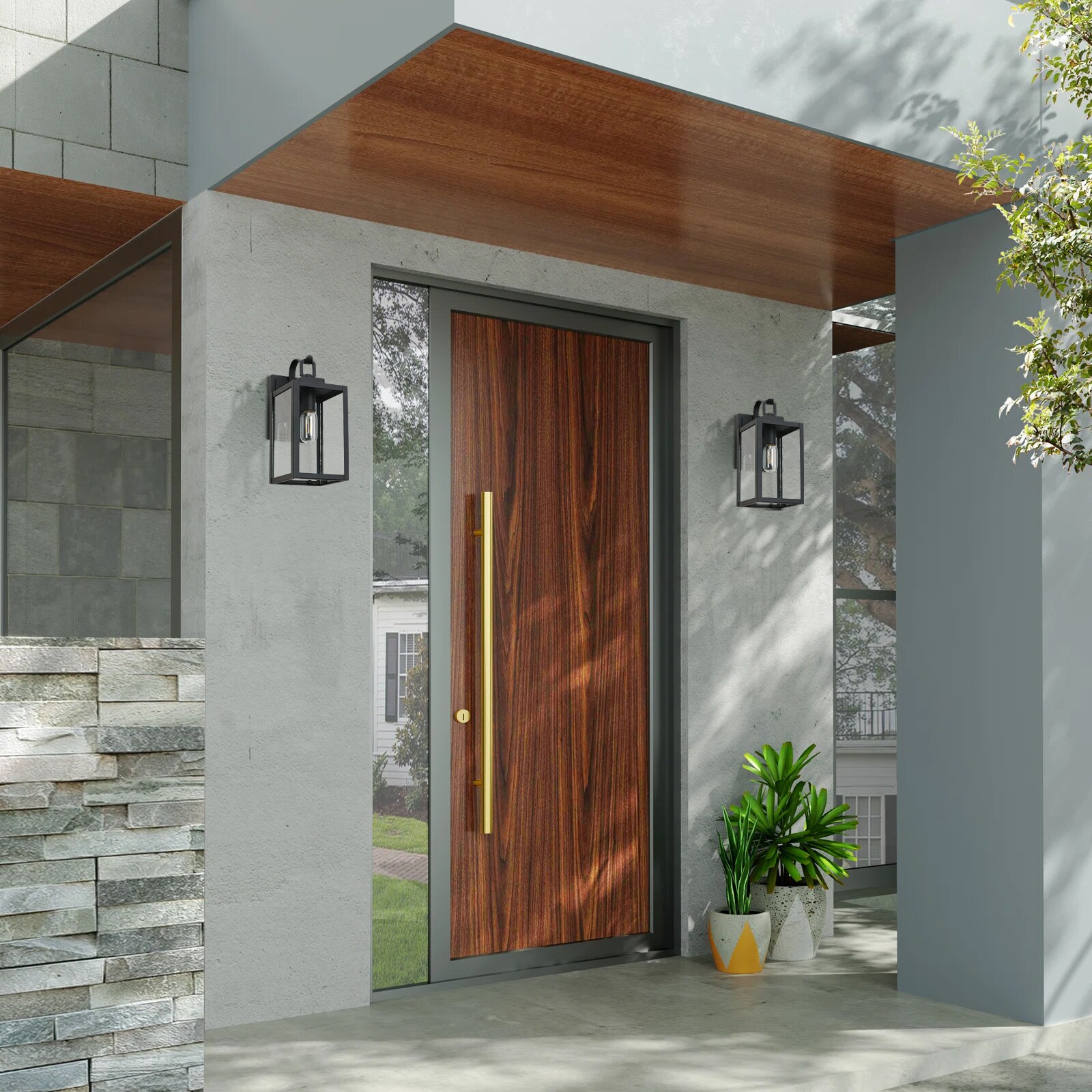 Flynama CTSD-CA1922-W Outdoor-Wall-Lighting - View #9