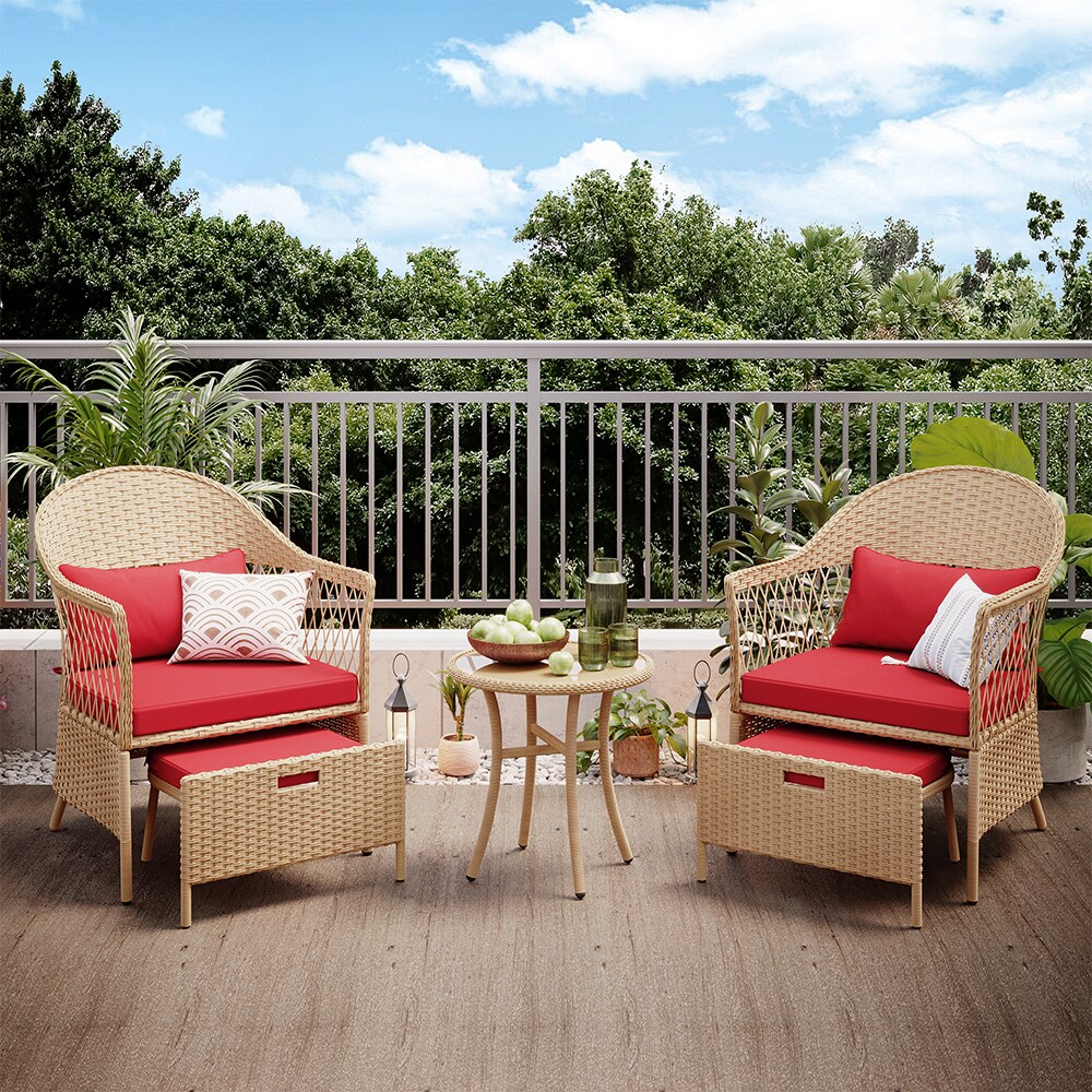 UPHA TBLH5JT-RED Patio-Conversation-Sets - View #5