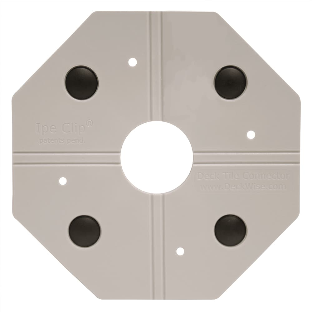 DeckWise Hardwood Deck tile connector gray 5.75-in Grey Hidden Deck Fastener