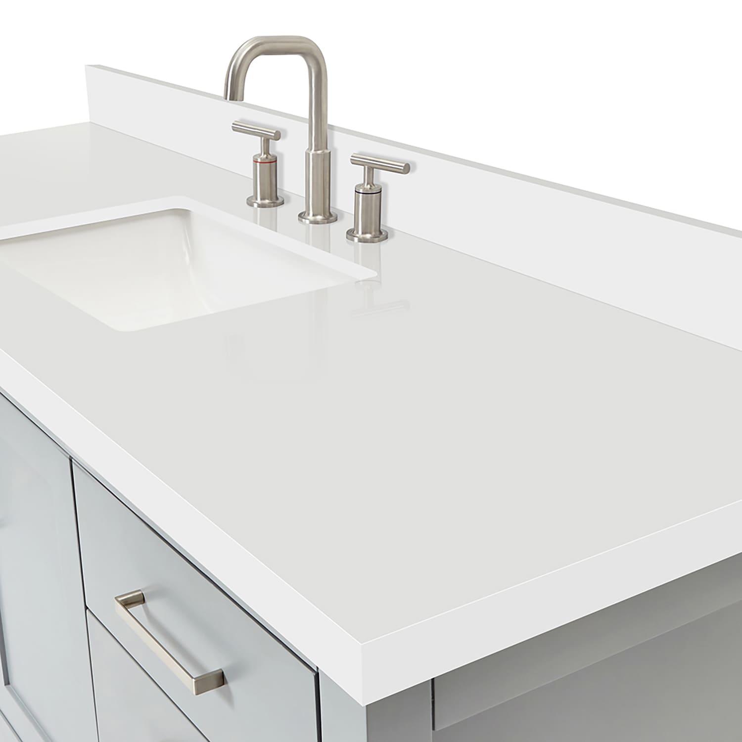 ARIEL S061SWQRVOGRY Bath-Vanity-Combo - View #13