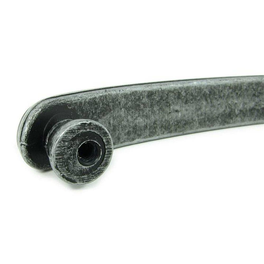 Oakley Distressed Iron Arch Cabinet Pull with Mounting Hardware