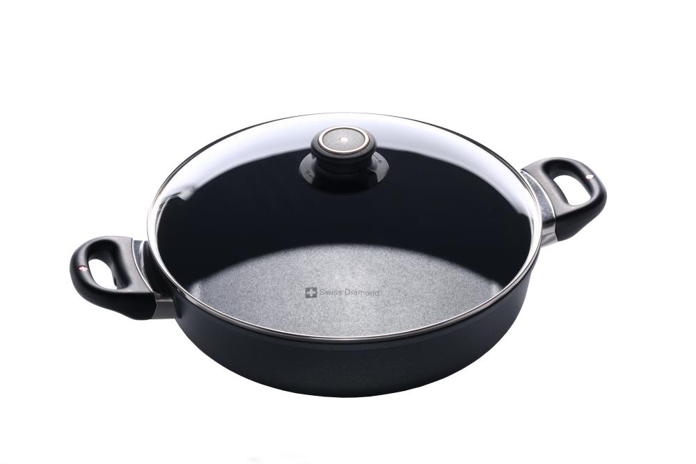 Swiss Diamond 11-inch Nonstick Induction Square Grill Pan