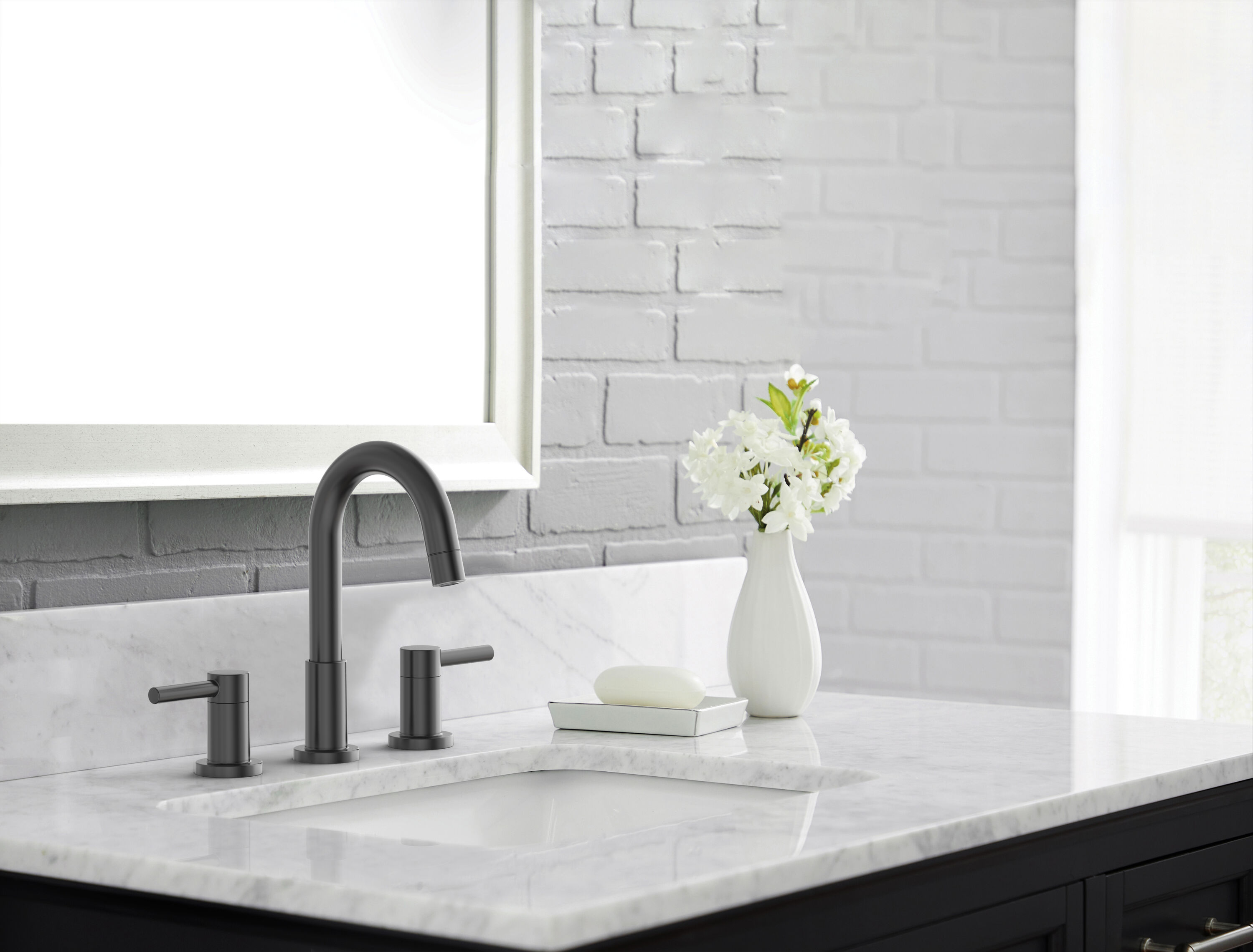 allen + roth 67485W-627001 Lavatory-Faucets - View #3